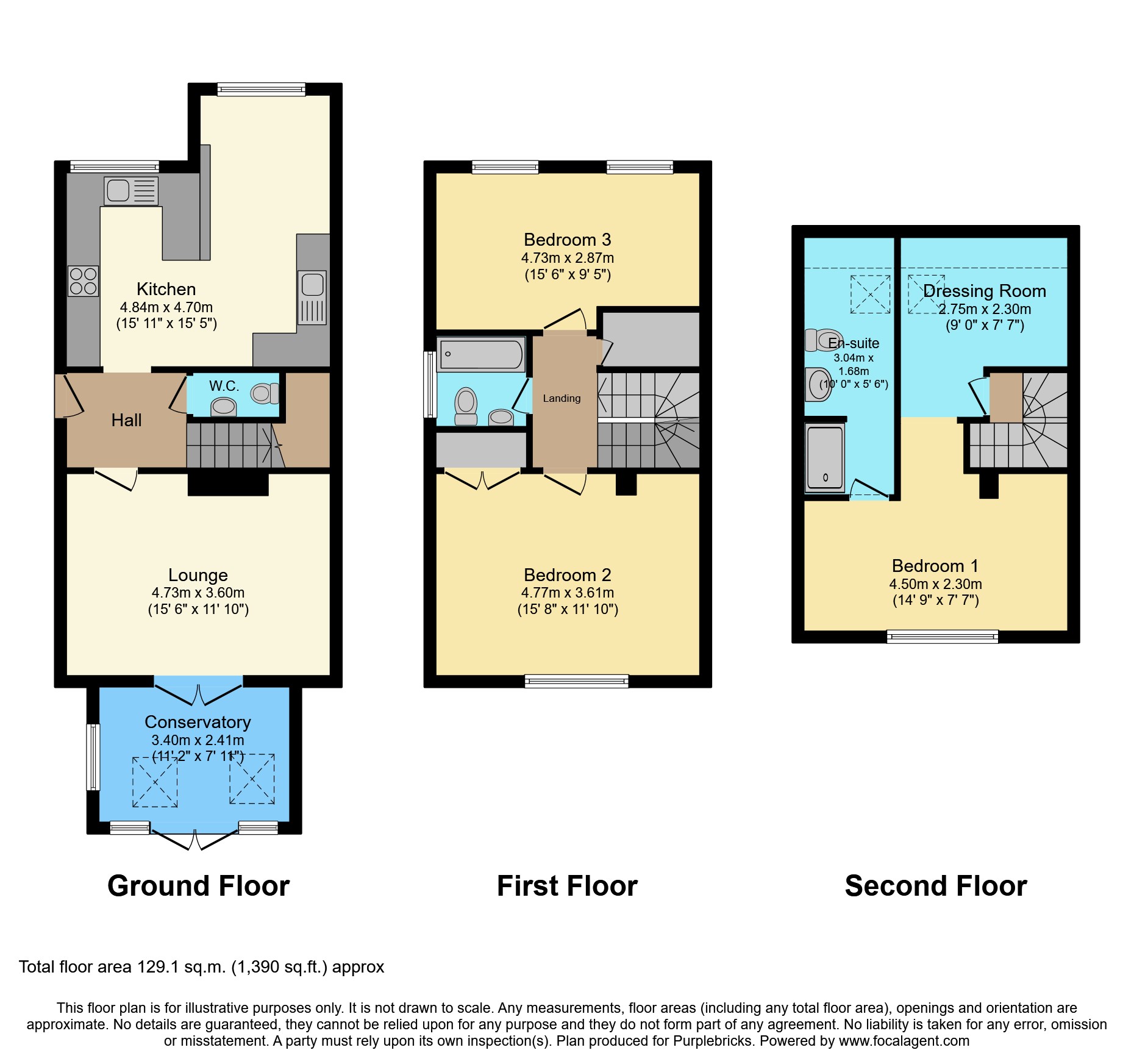 29a, Chapel Street, Oakthorpe floorplan