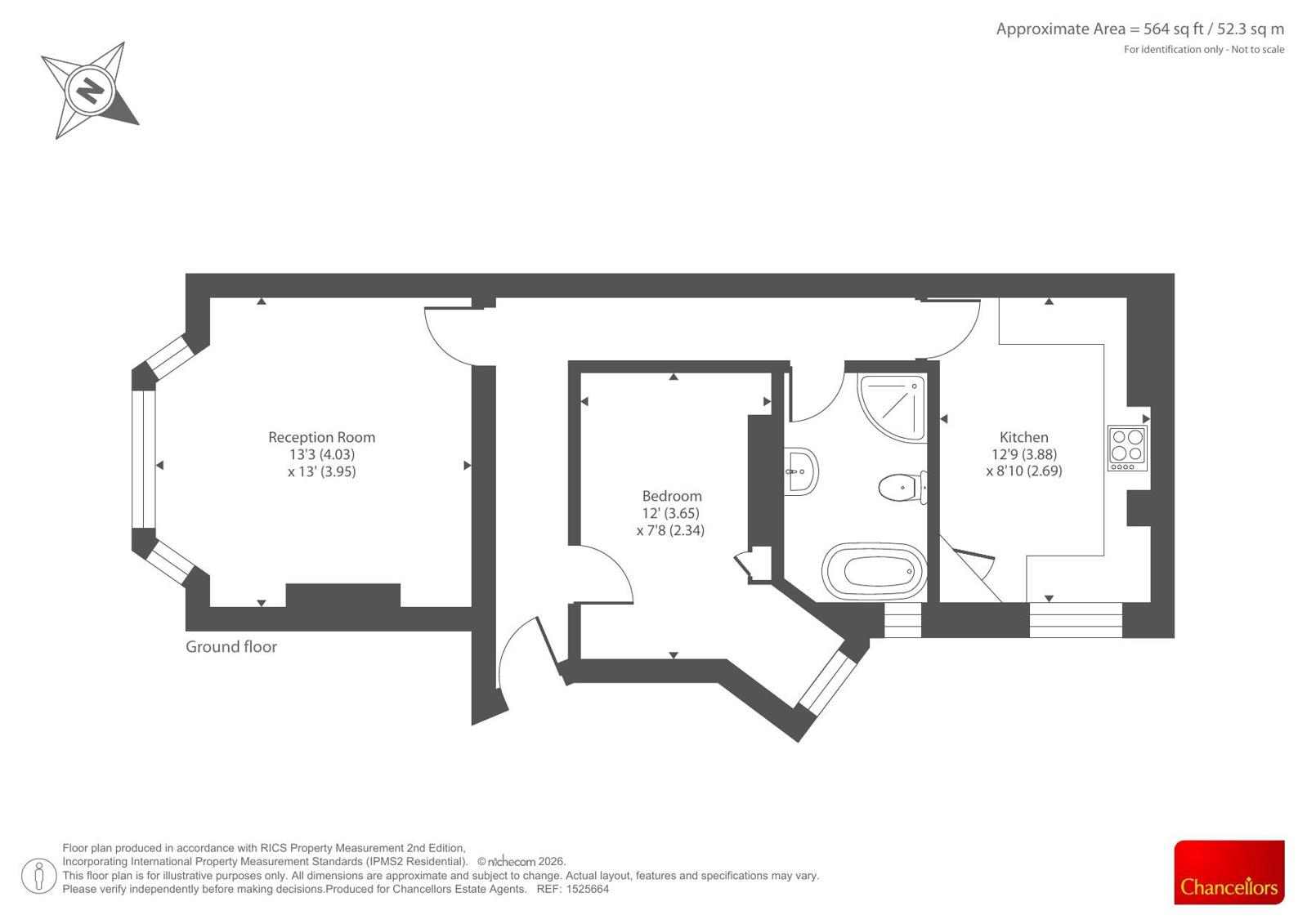 Allitsen Road, London floorplan