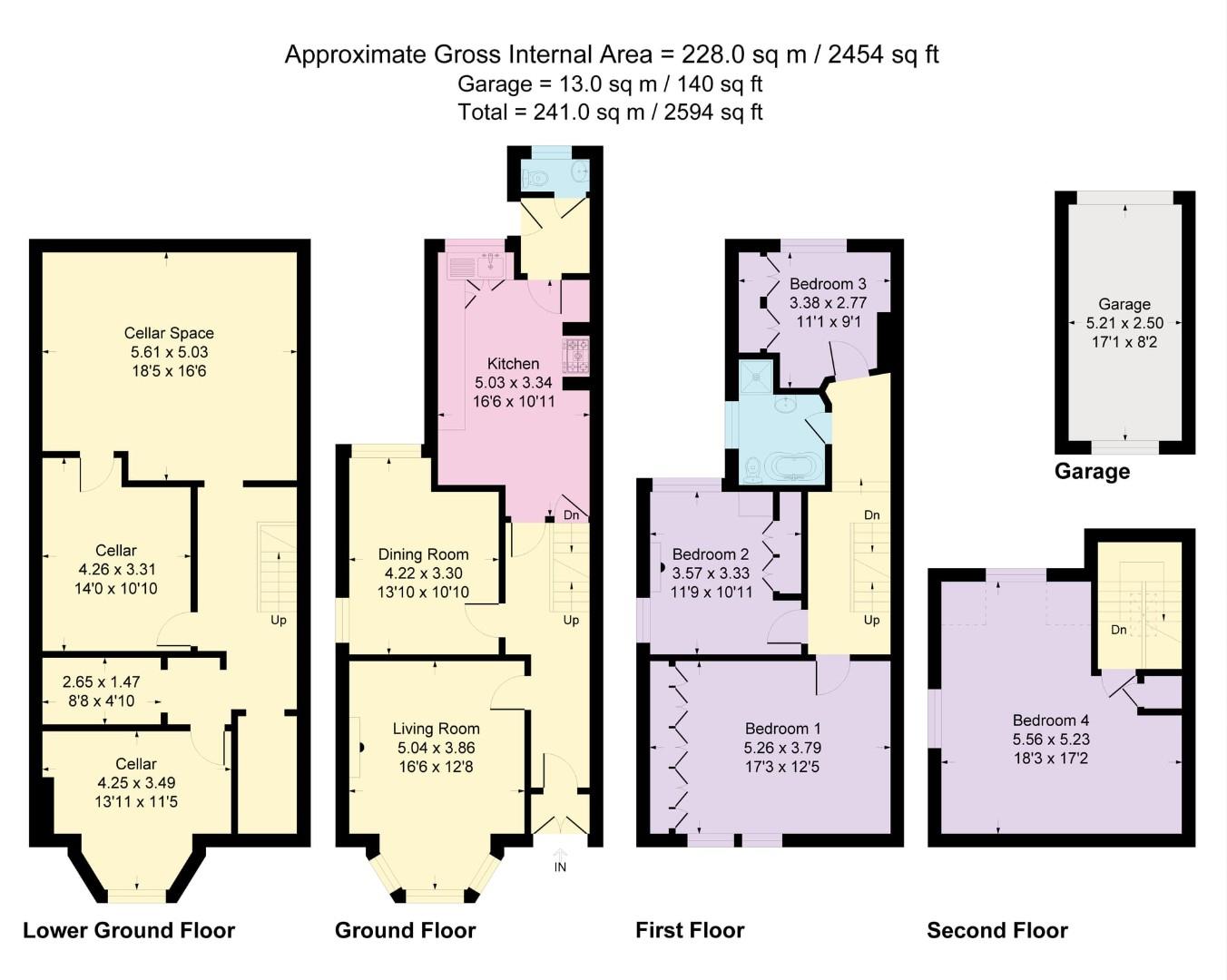 Virginia Villa, 88, Rocky Lane, Manchester floorplan