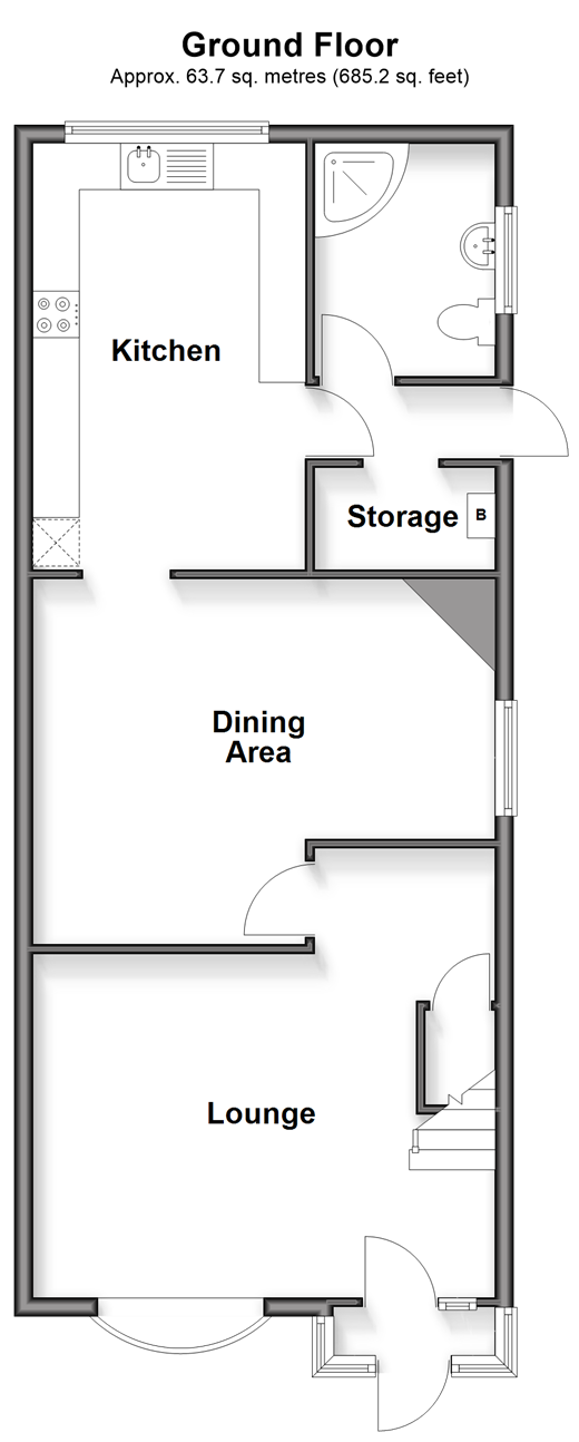 Sinclair Road, London floorplan