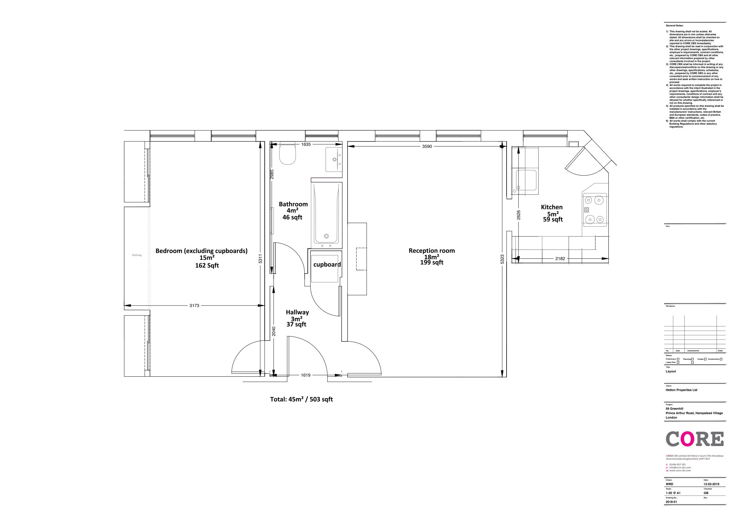 1 Bedrooms Flat to rent in Prince Arthur Road, Hampstead NW3