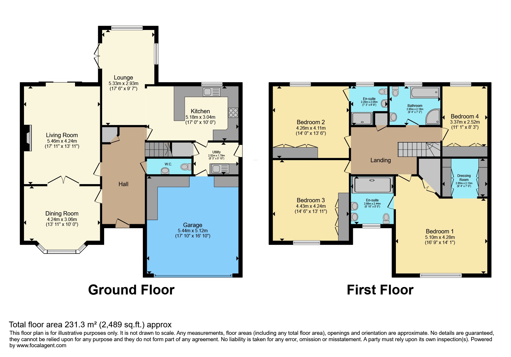 29, Redbrook Avenue, Chesterfield floorplan