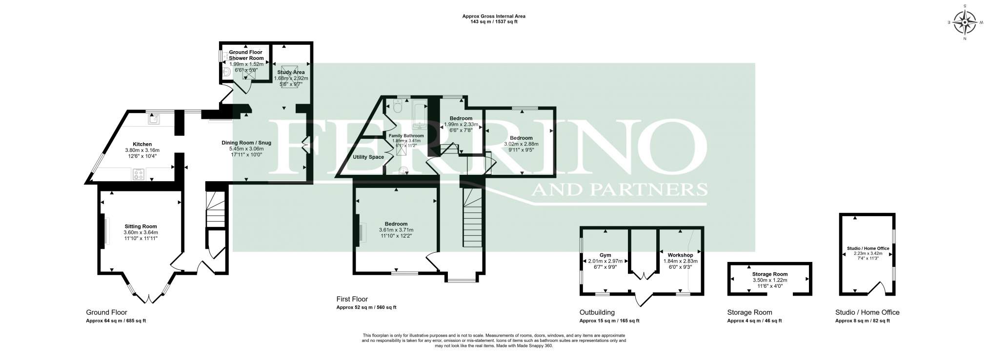Old Cone House, Cone Valley, Lydney floorplan