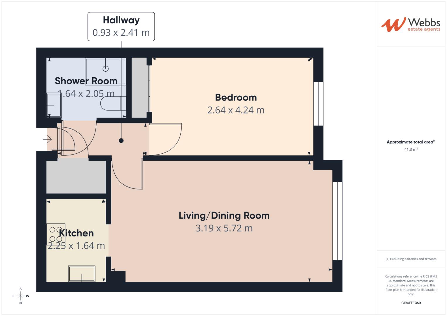 Flat 2, Homebell House, Northgate, Walsall floorplan