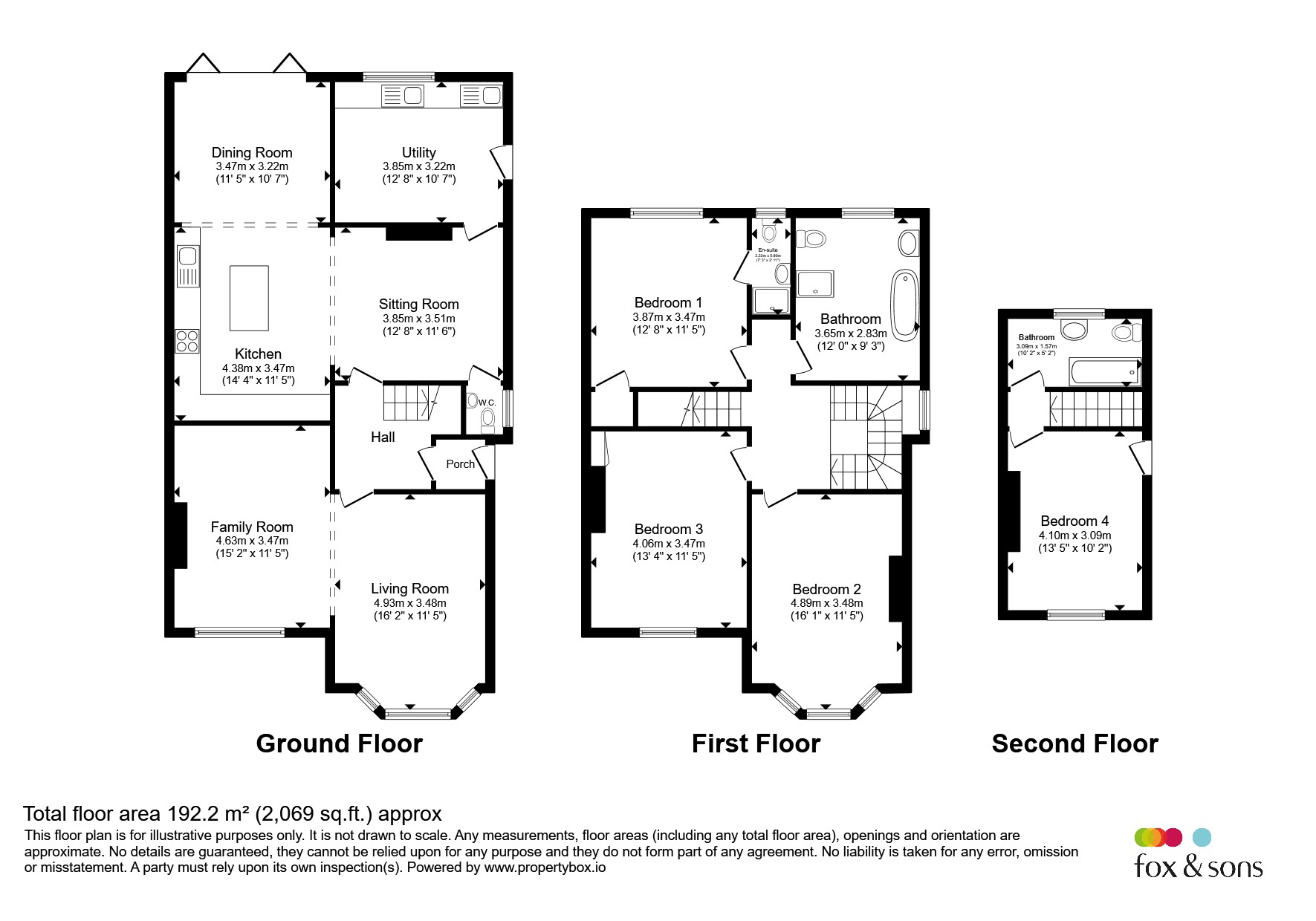13, Ersham Road, Hailsham floorplan
