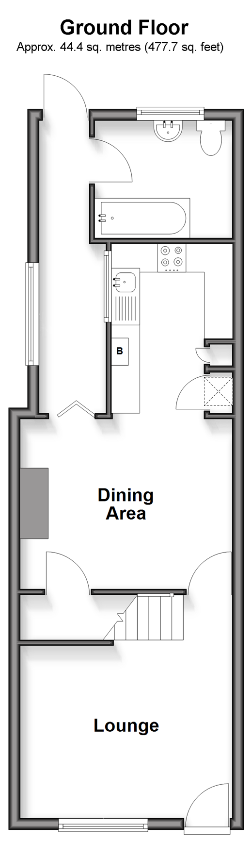 Connaught Road, Chatham floorplan