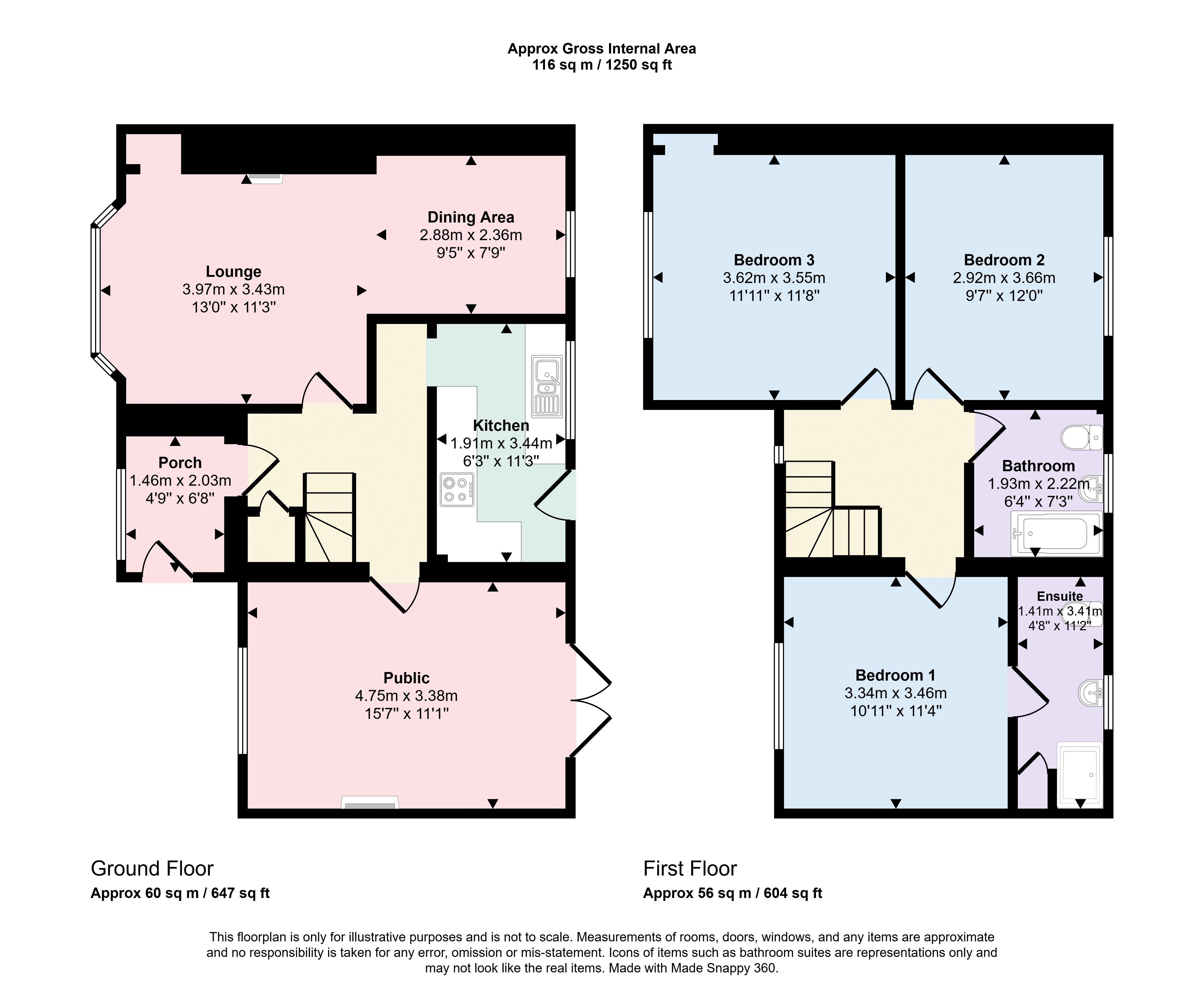 1, Overwood Grove, Dumbarton floorplan