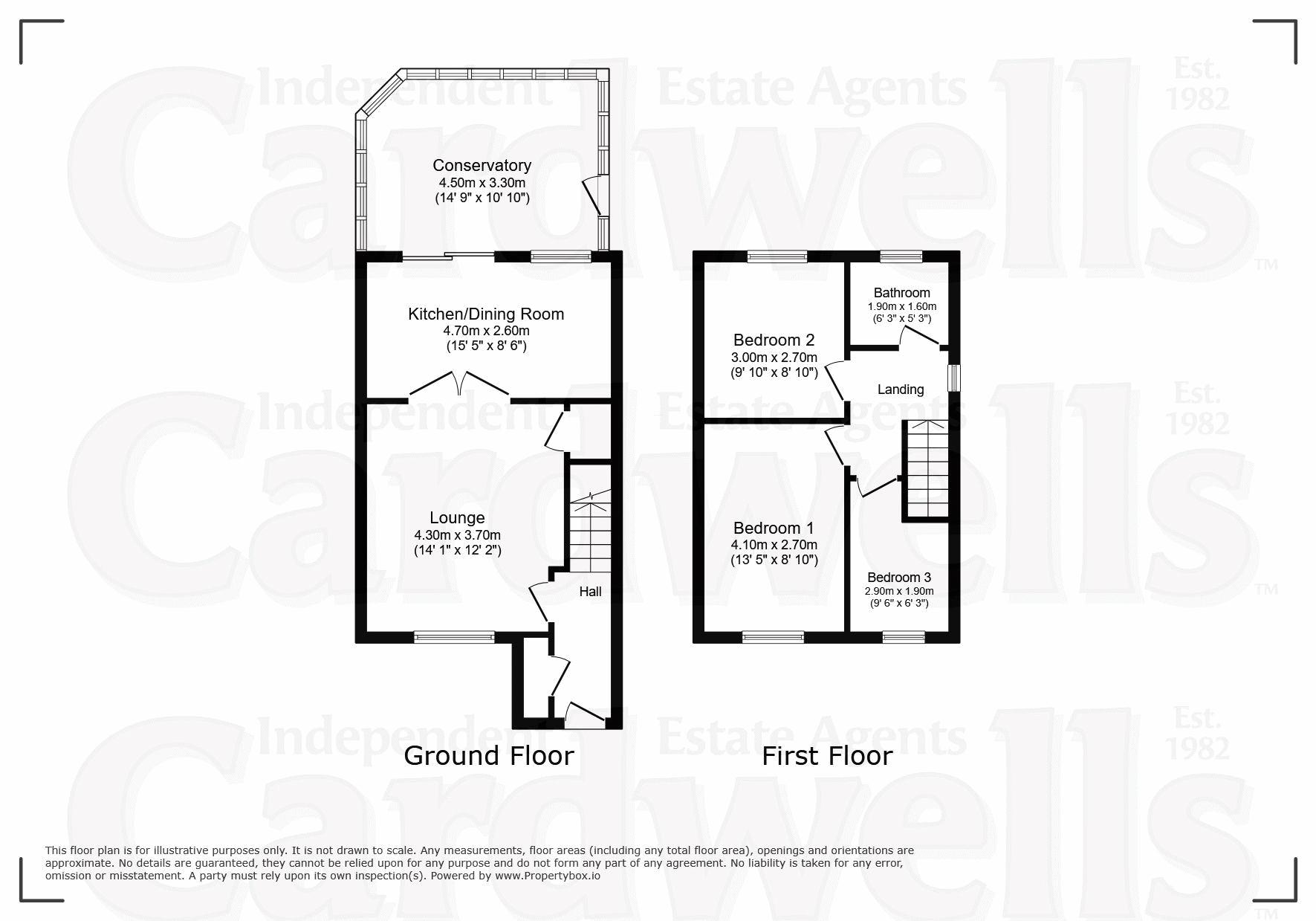 47, Bronte Avenue, Bury floorplan