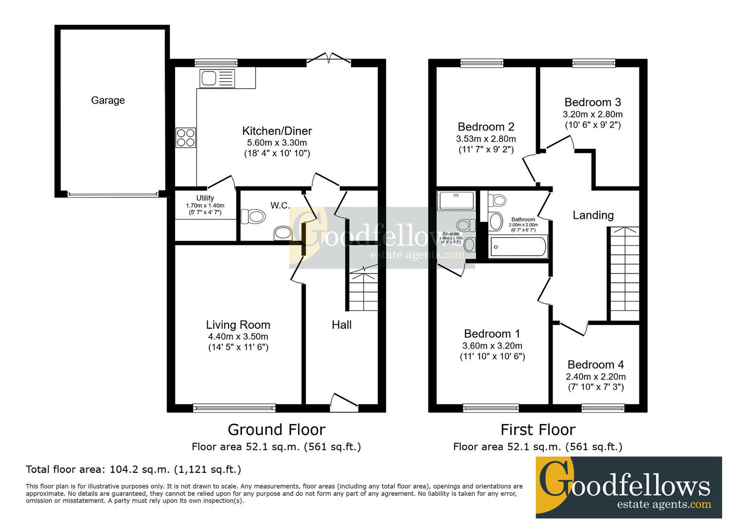 75, Eden Park Court, Newcastle Upon Tyne floorplan