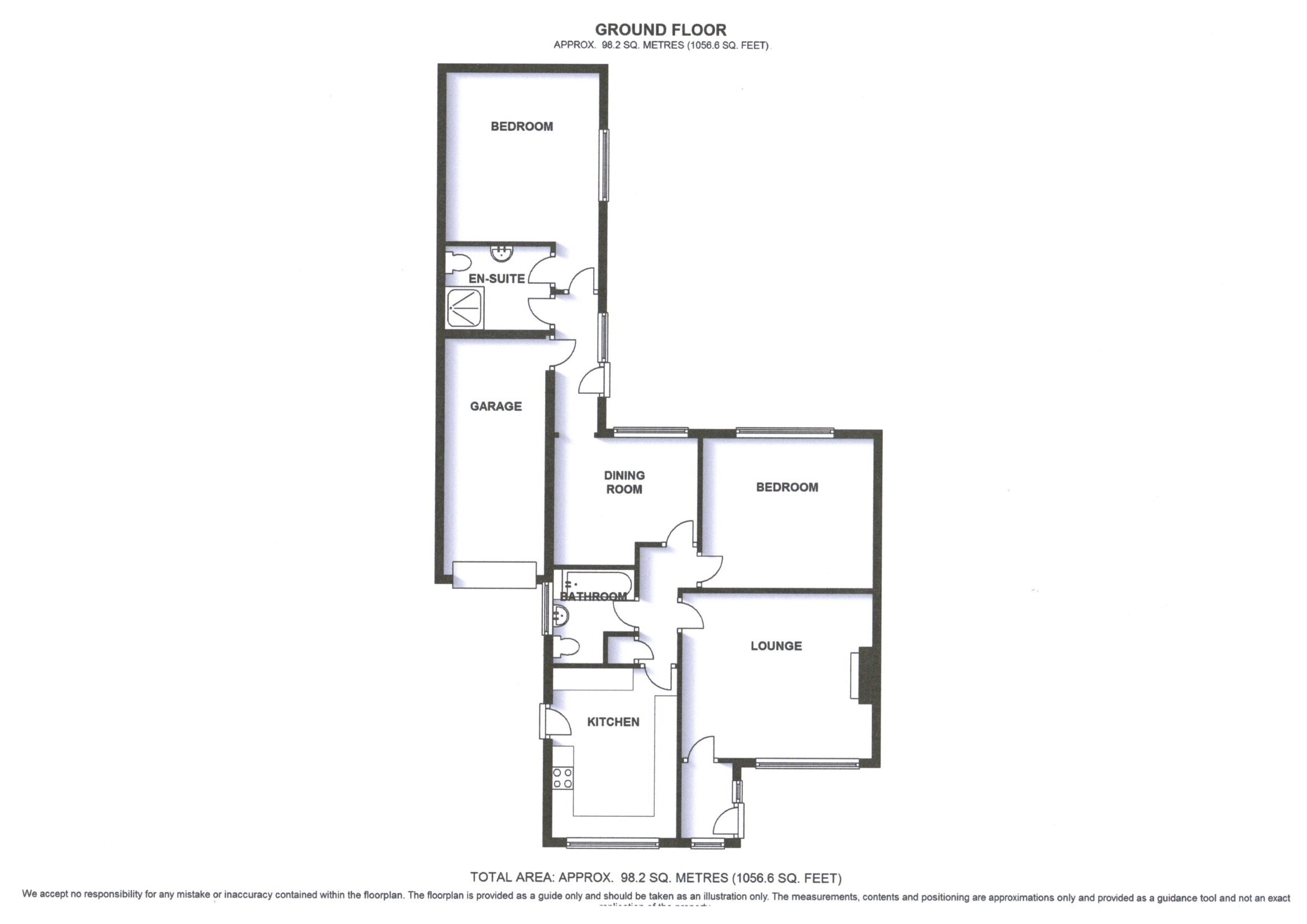 6, Willow Close, Market Drayton floorplan