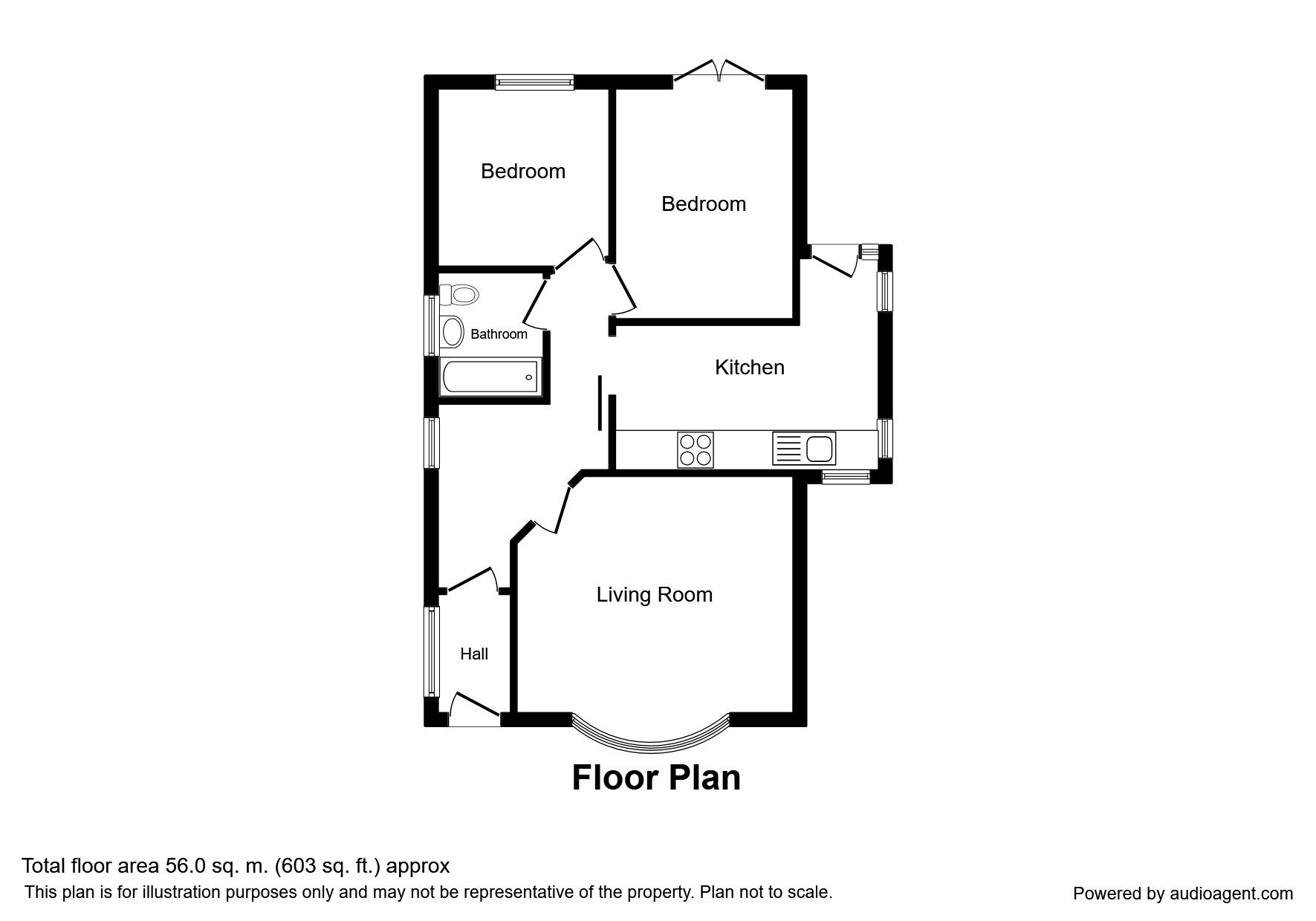 2 Bedrooms Bungalow for sale in Abergele Road, Rhuddlan, Rhyl LL18
