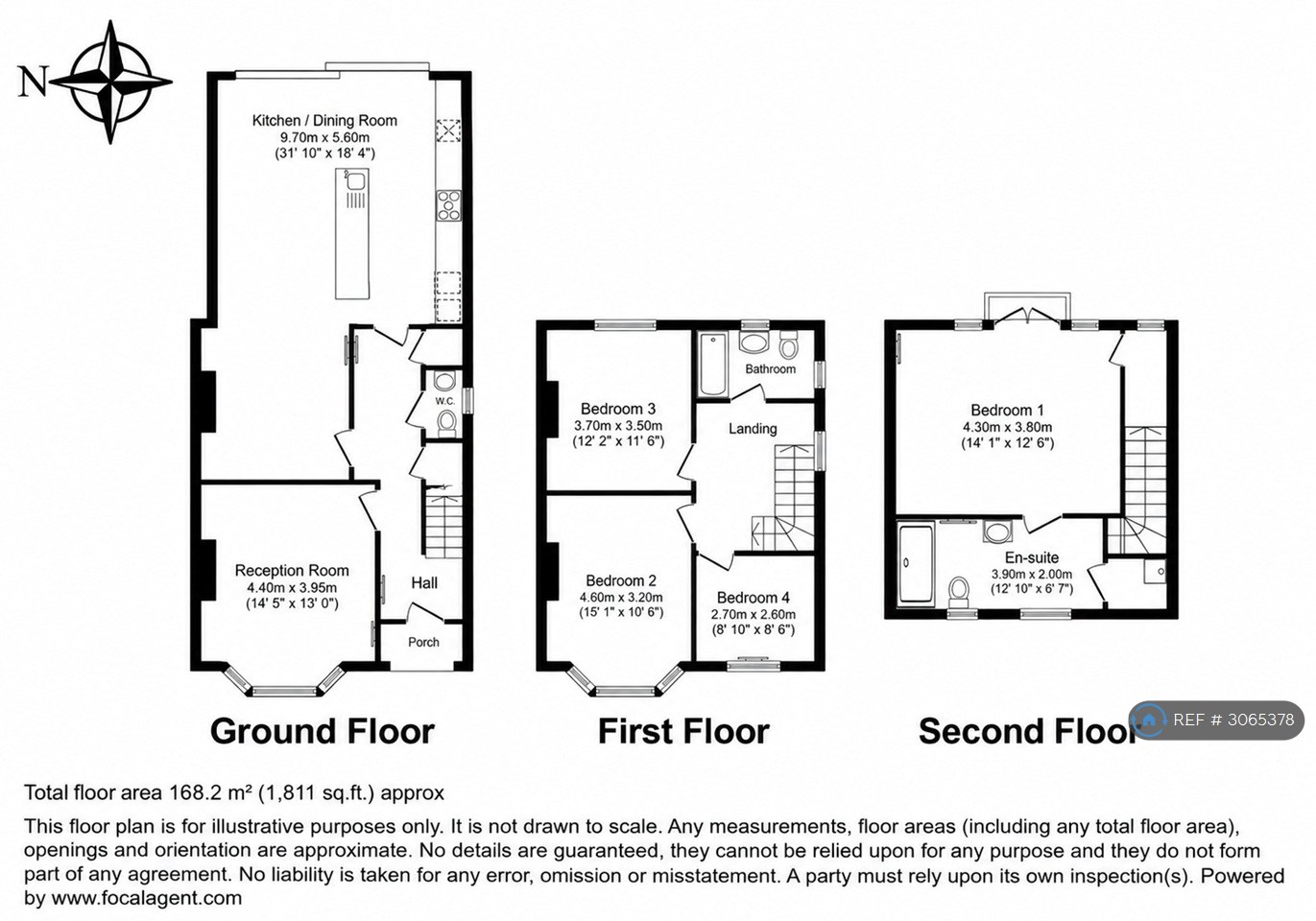 Roseberry Gardens, Dartford floorplan