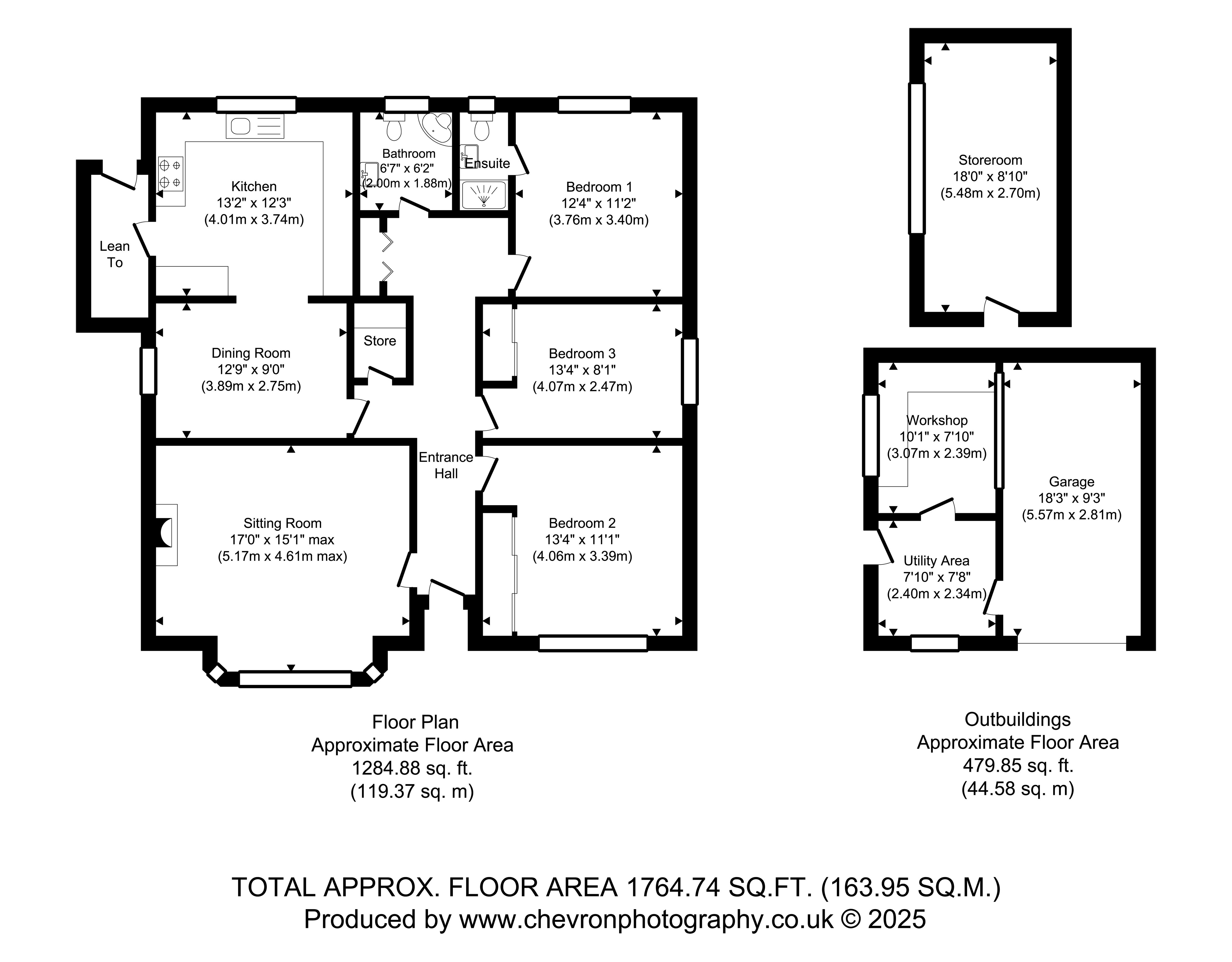 Ashleigh, The Street, Sudbury floorplan