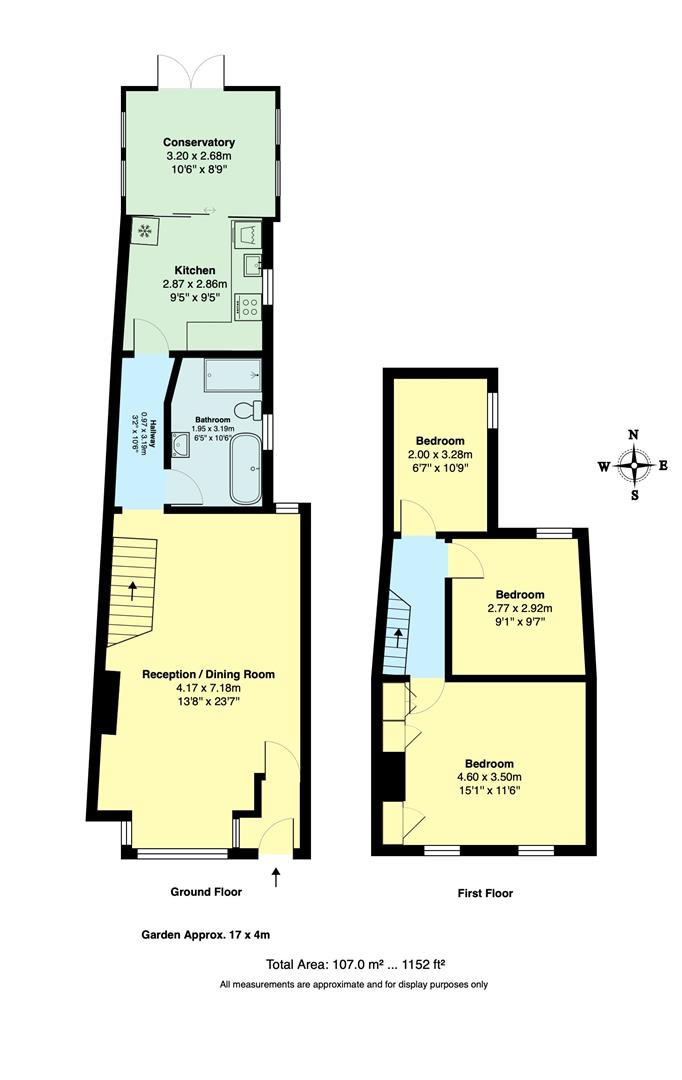 45, Bakers Hill, Clapton floorplan