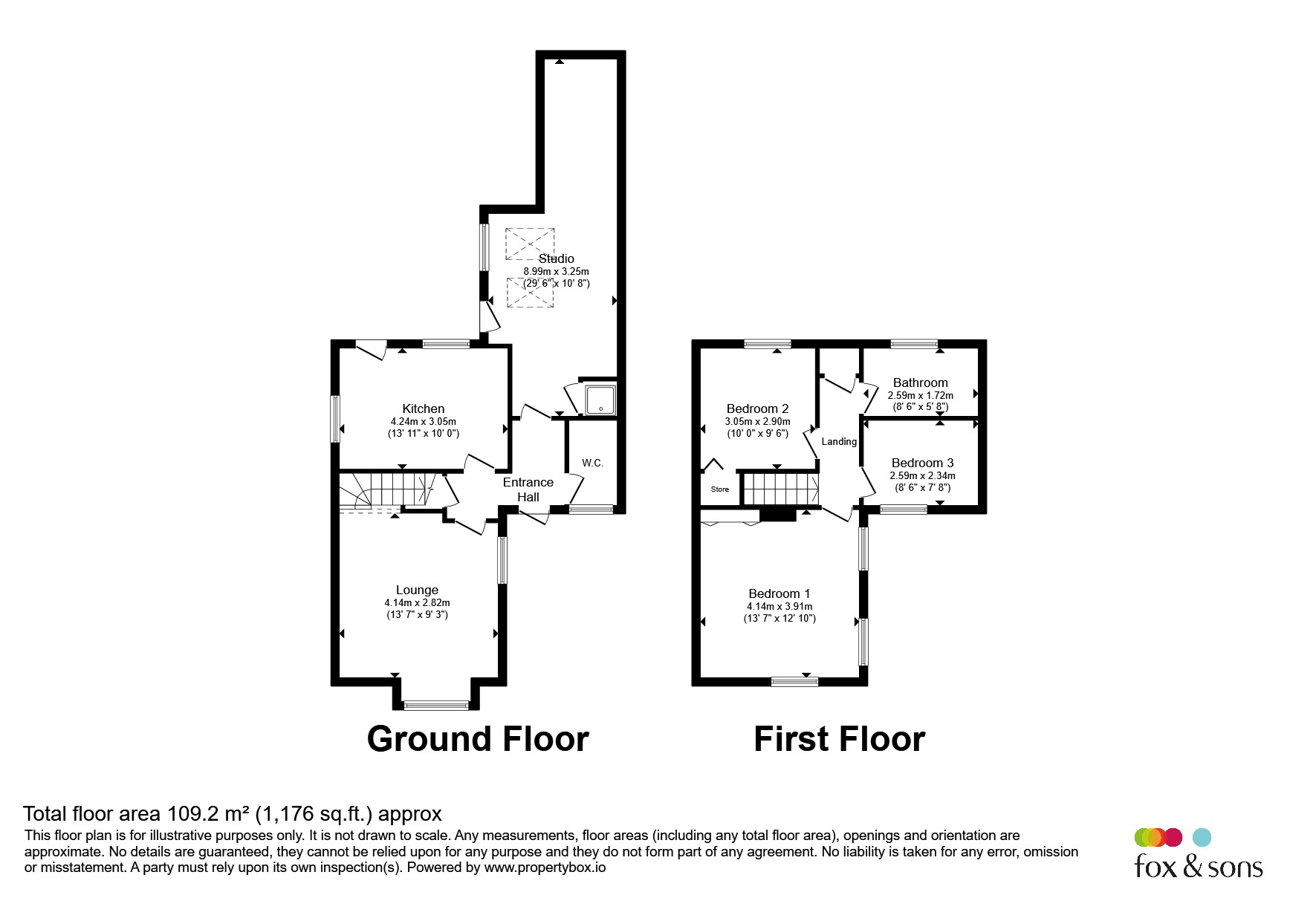 11, Park Hill, Tiverton floorplan