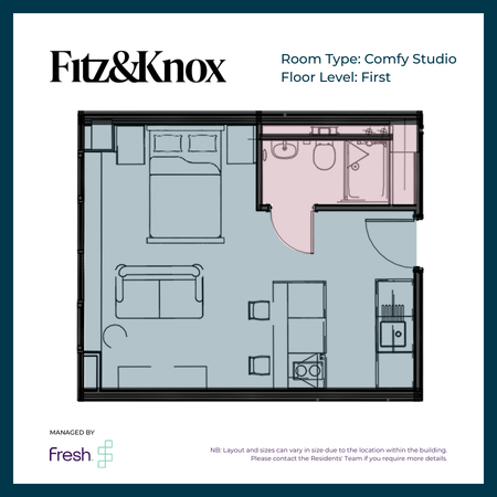 Fitz&Knox, Fitzalan Place, Cardiff floorplan