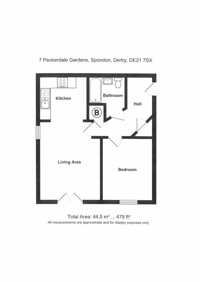 7, Peckerdale Gardens, Derby floorplan