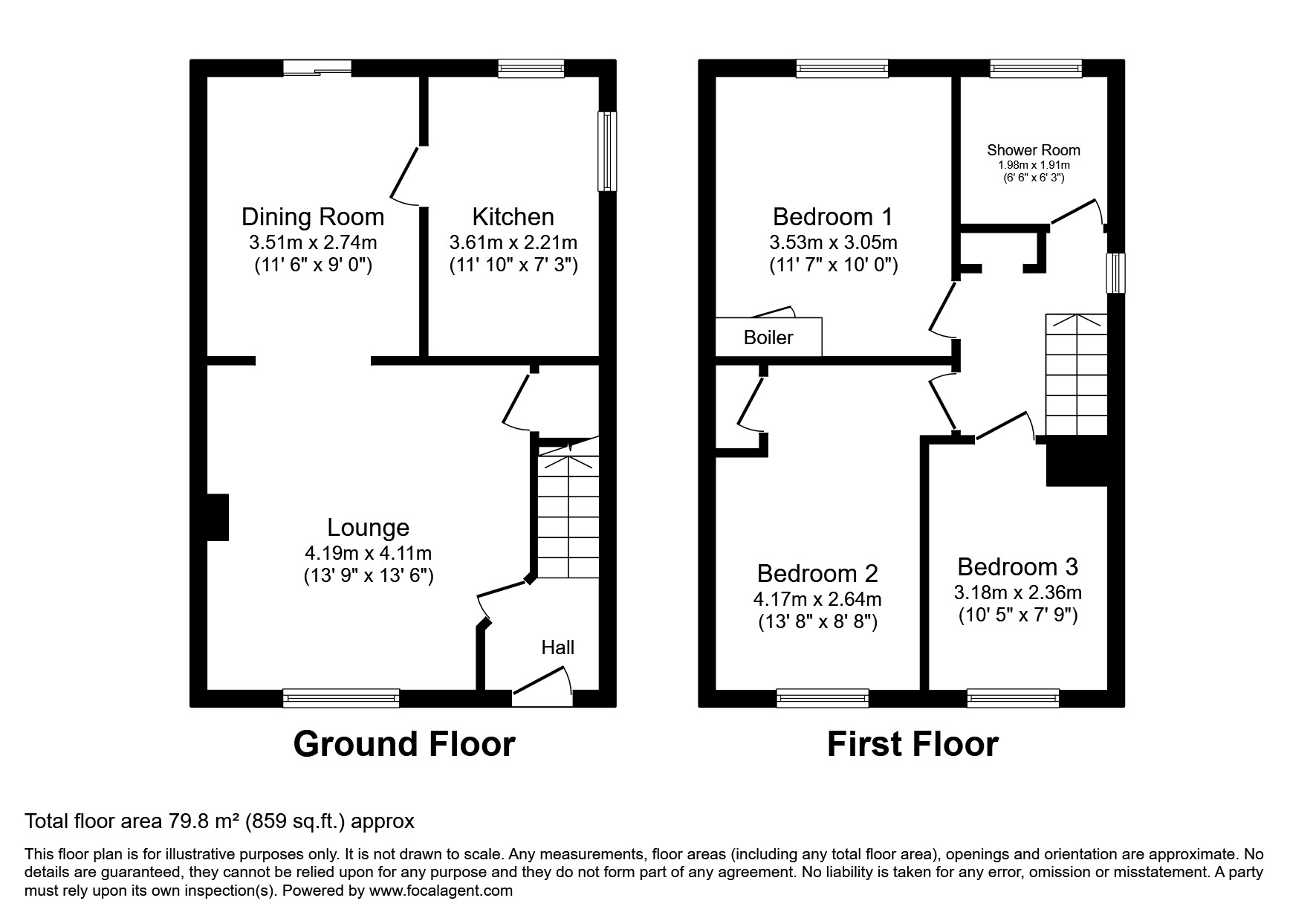 23, Richmond Drive, Falkirk floorplan