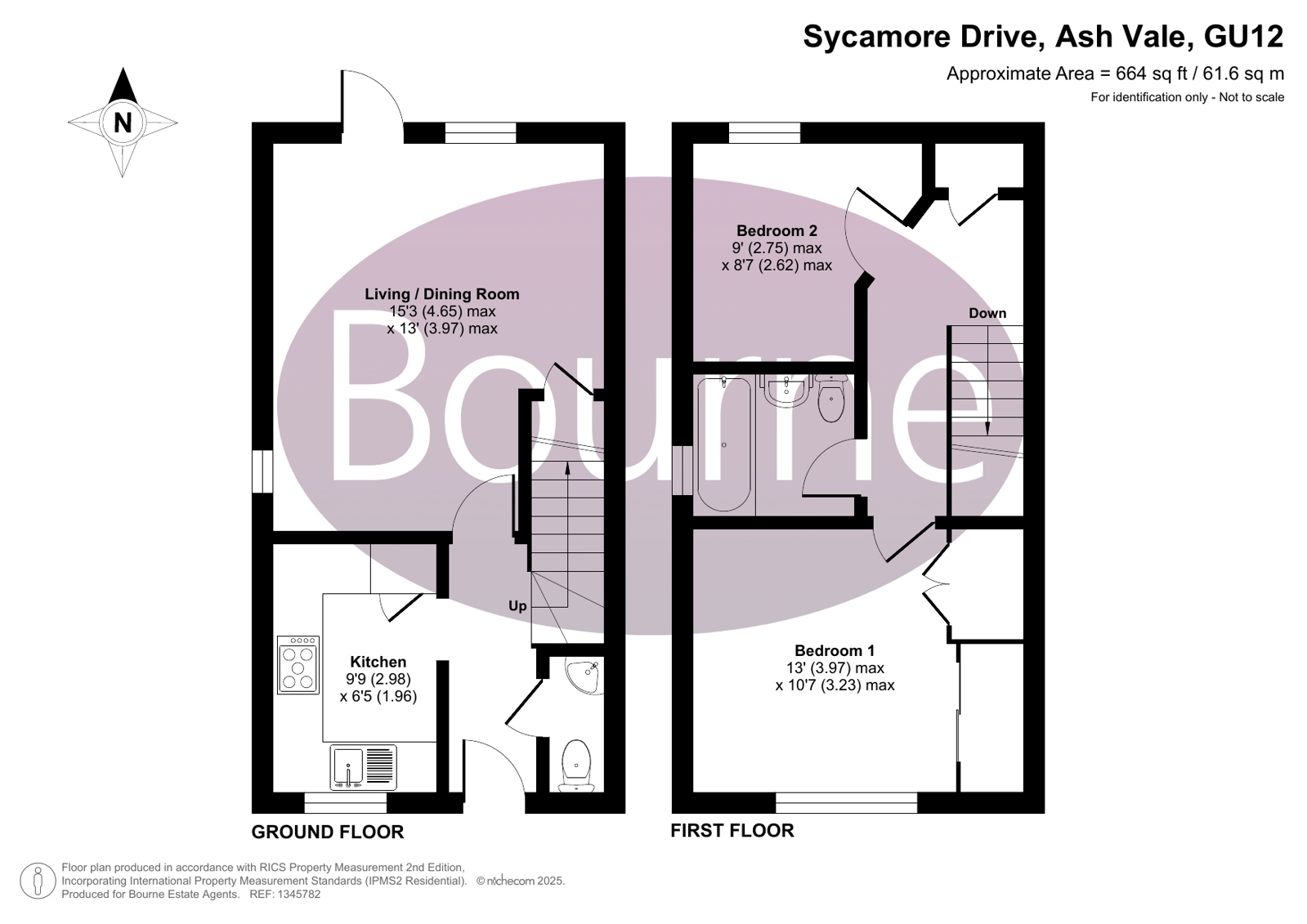 24, Sycamore Drive, Ash Vale floorplan