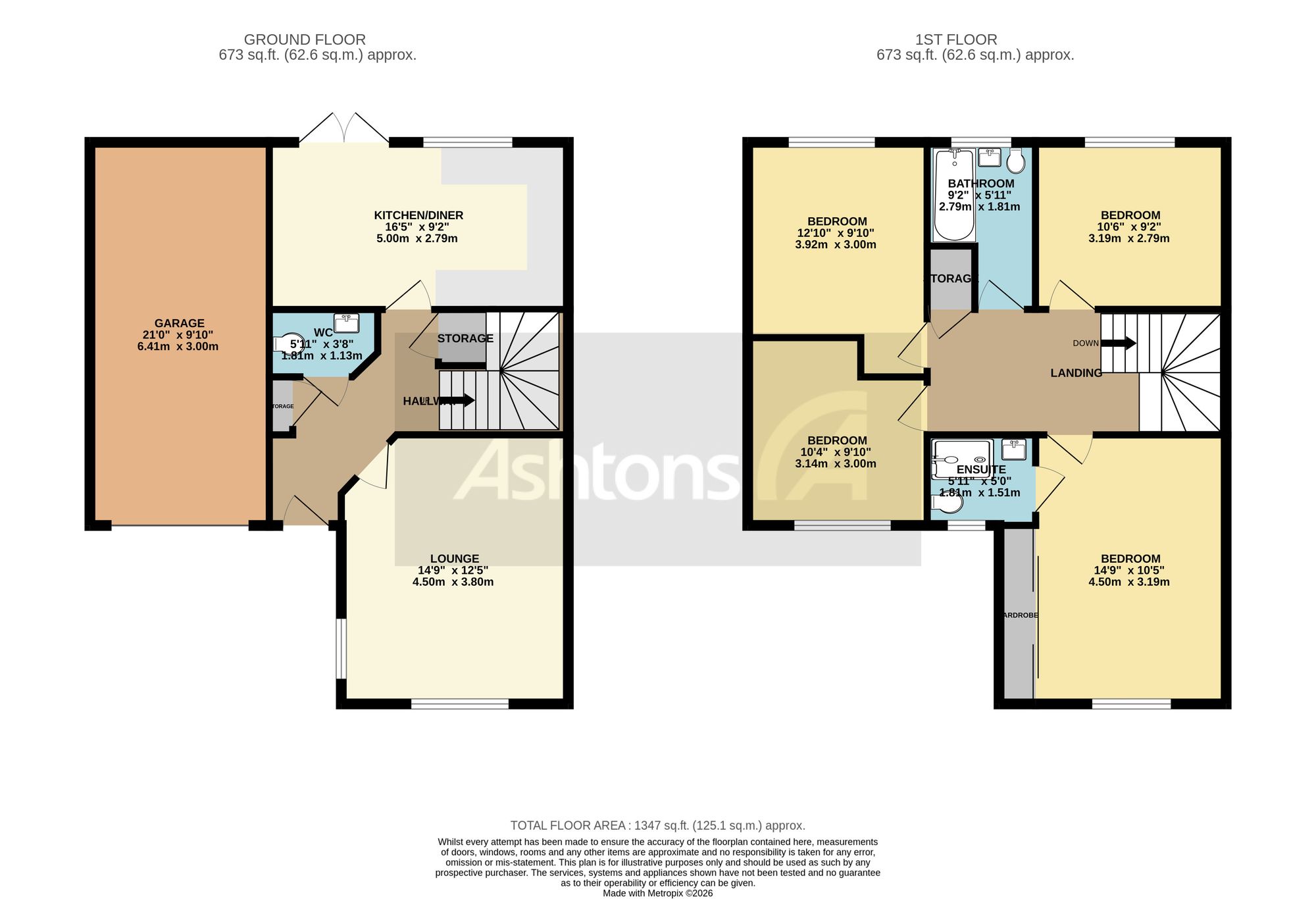 17 Grayling Close, Newton-Le-Willows floorplan