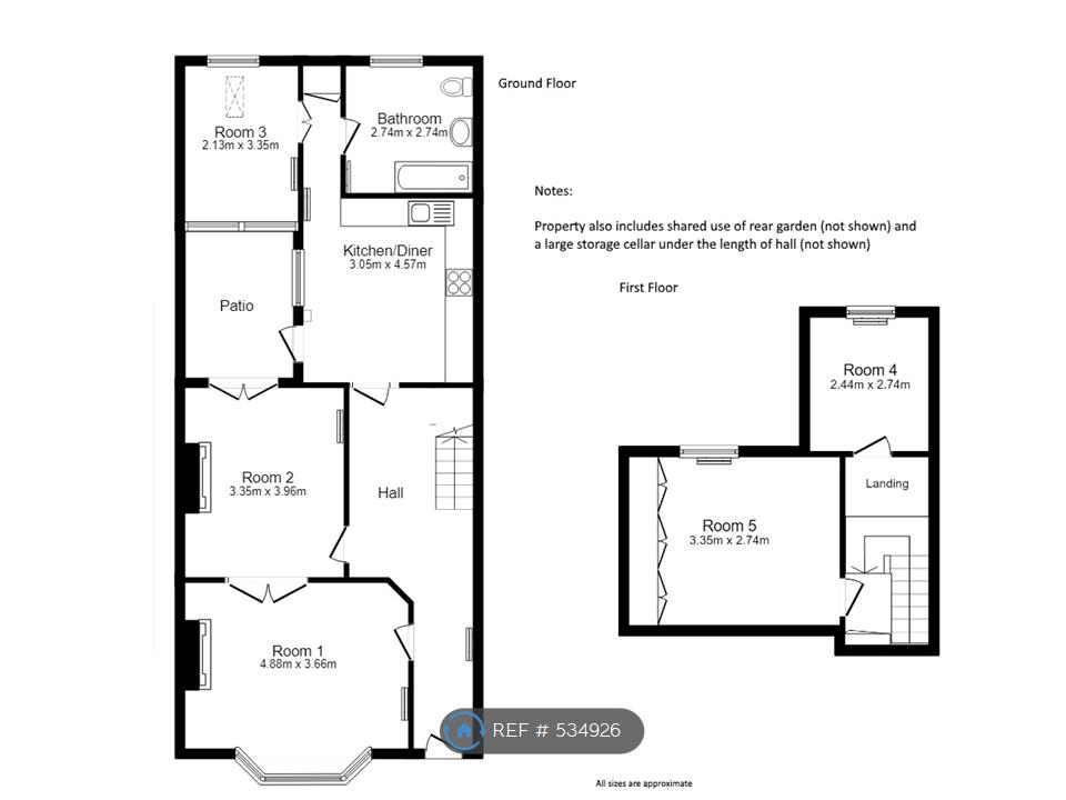 3 Bedrooms Maisonette to rent in Lancaster Rd, London N4