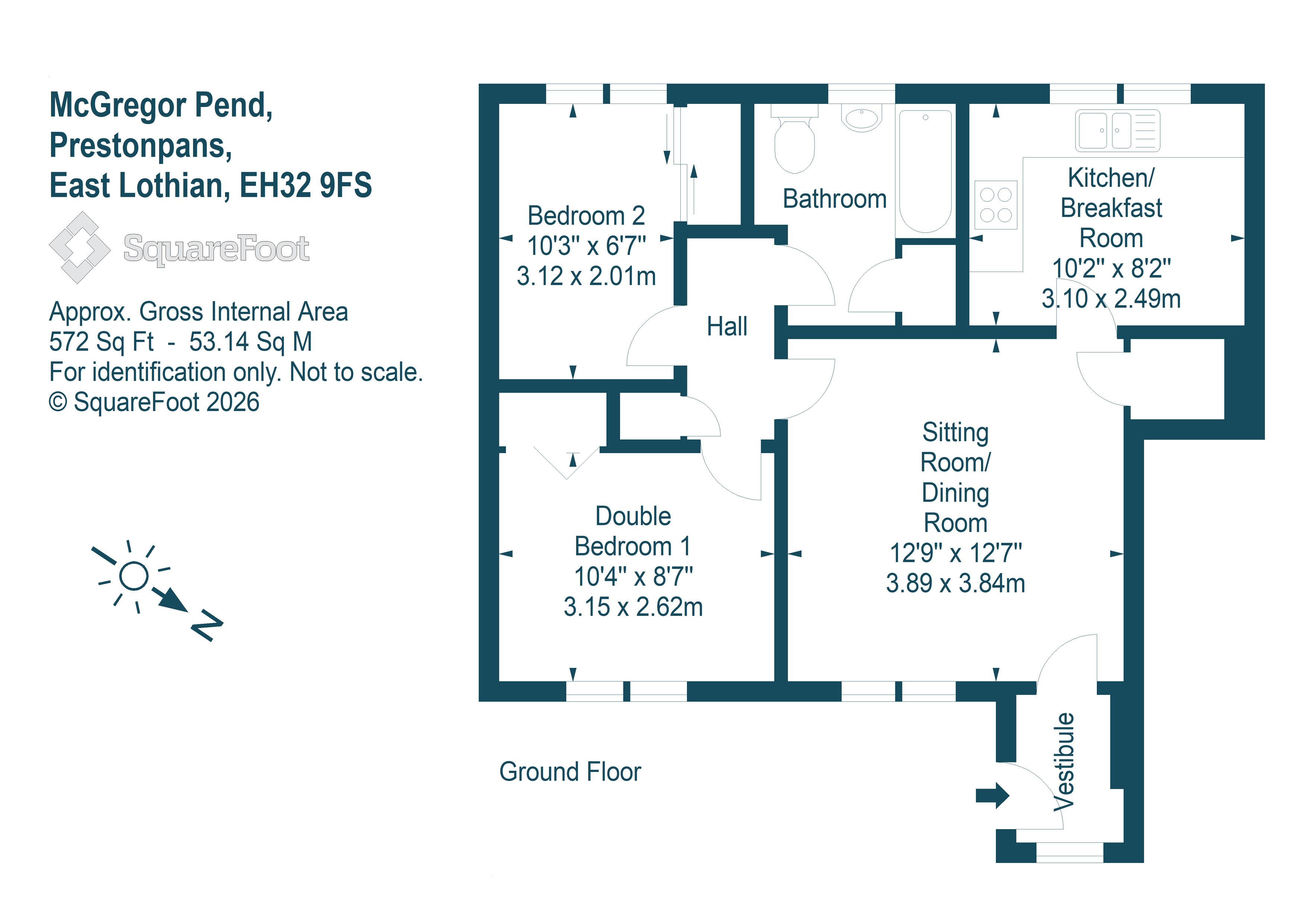 19, McGregor Pend, Prestonpans floorplan