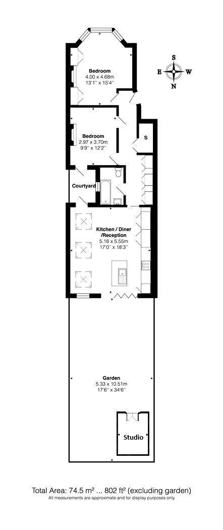 Bathurst Gardens, London floorplan