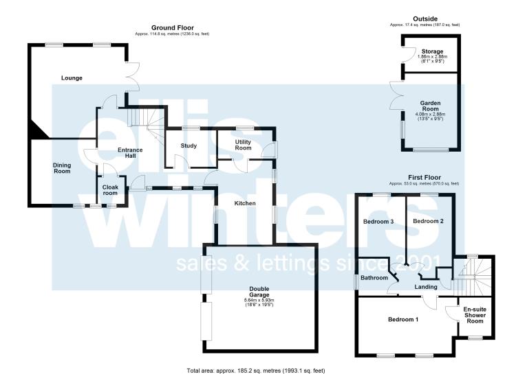 The Bumbles, Warboys Road, Old Hurst floorplan