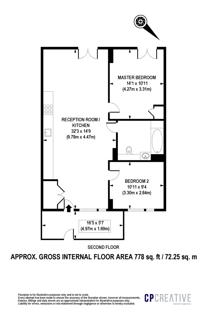 2 Bedrooms Flat to rent in St. Gabriel Walk, London SE1