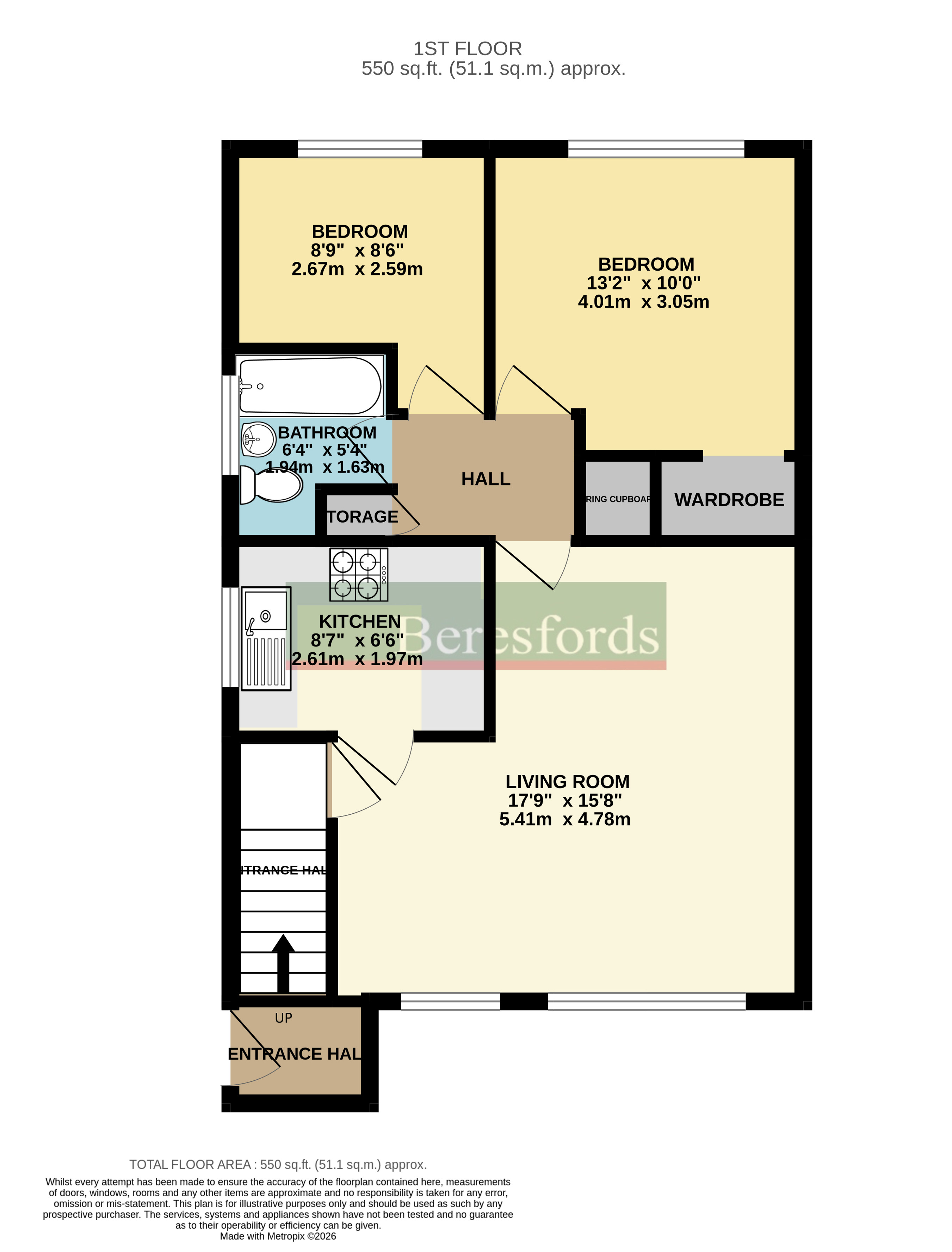 16, Bell Close, Essex floorplan