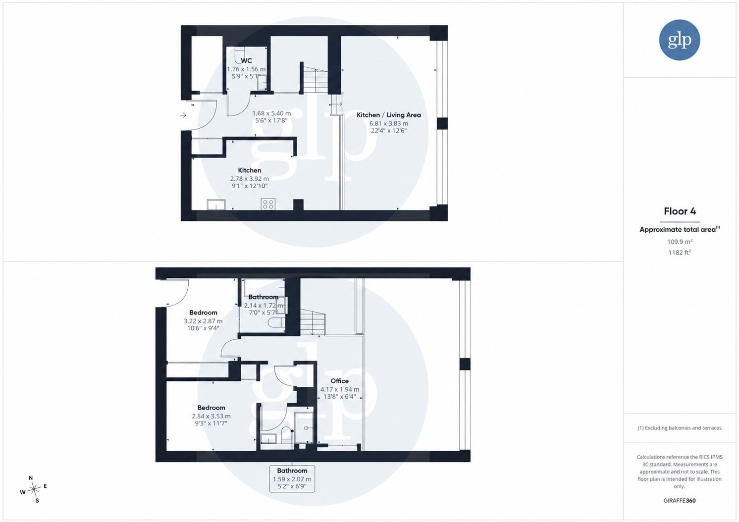 Apartment 2, 109 Charing Cross Road, Greater London floorplan