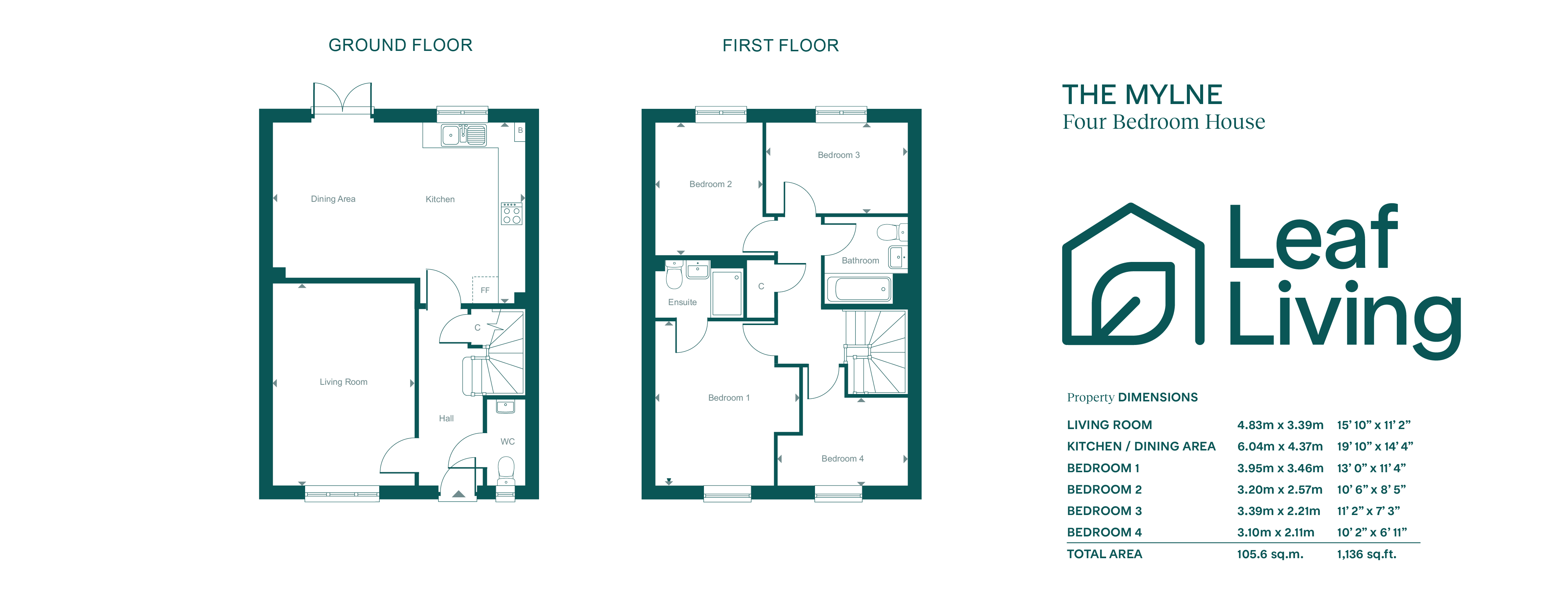 24 marling way - mylne RL, Leaf Living at Great Oldbury, Stonehouse, GL10, Stonehouse floorplan