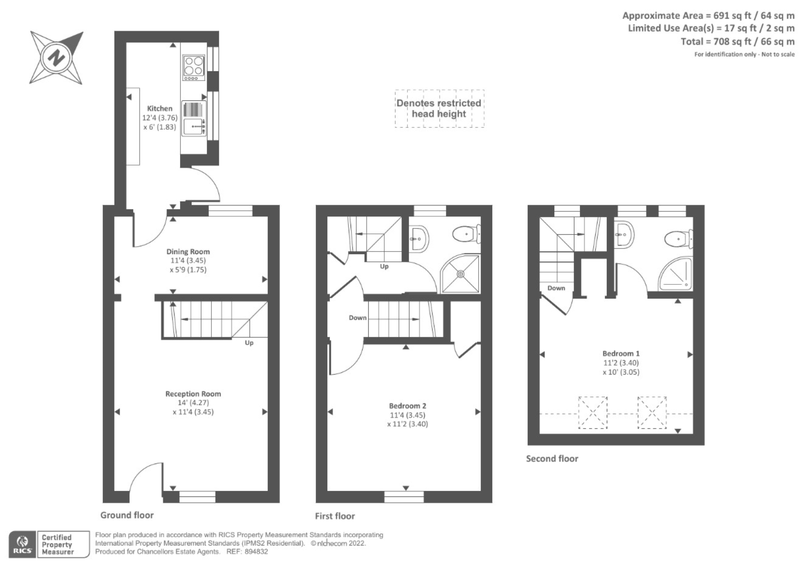93, Charles Street, Oxford floorplan