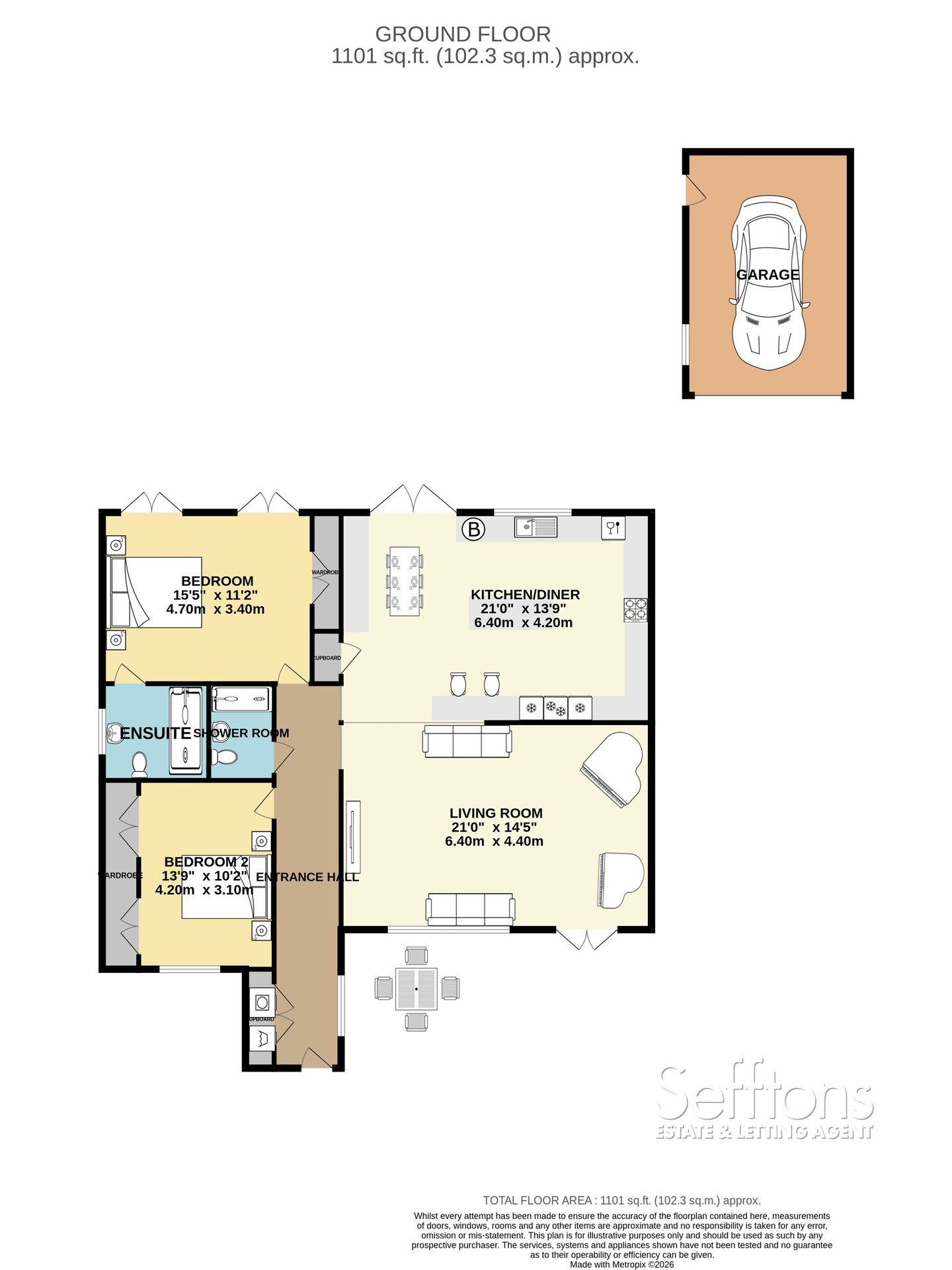 52 Thunder Lane, Norwich floorplan