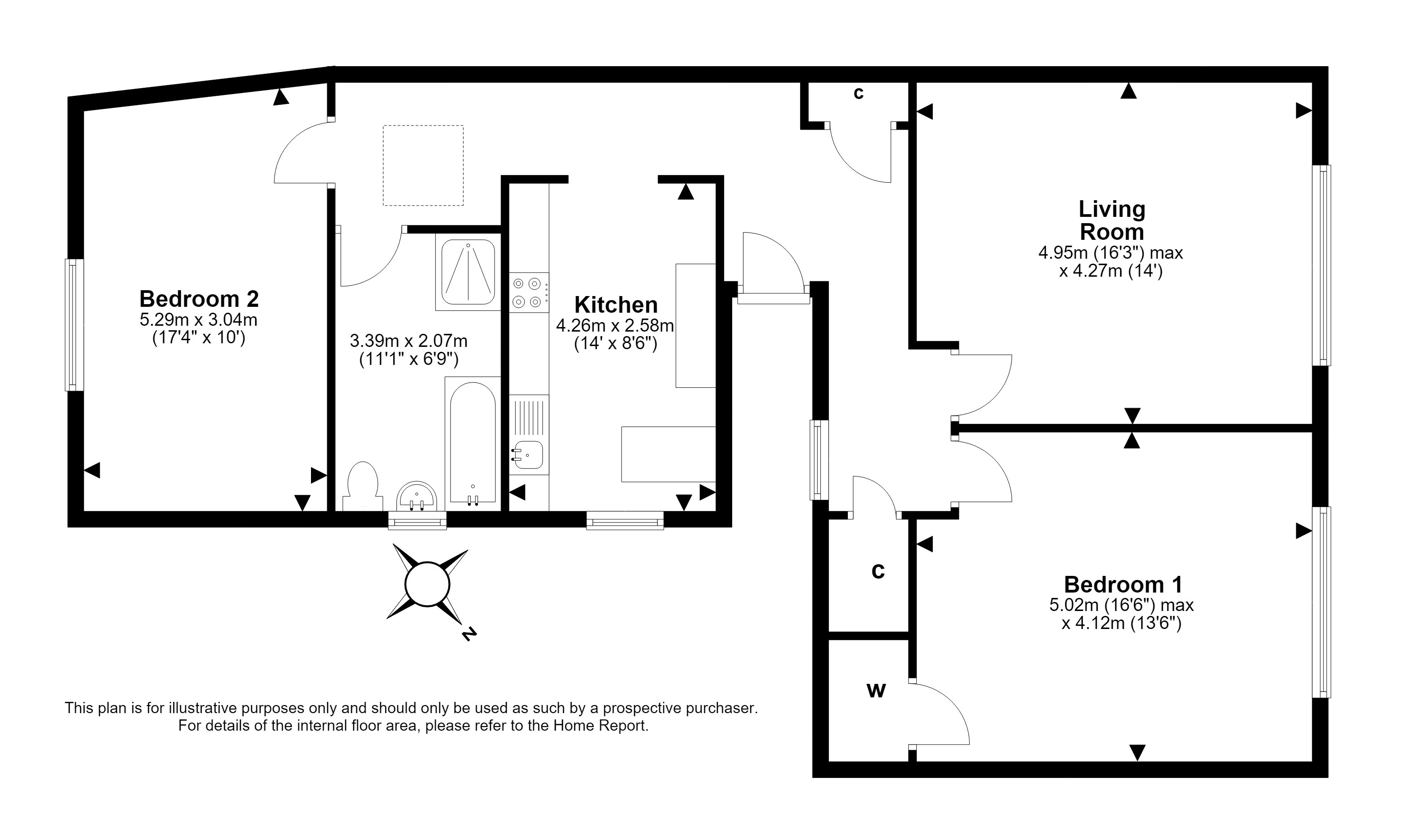 96, High Street, DALKEITH floorplan