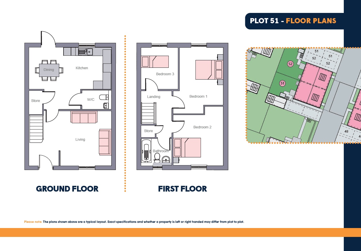 Plot 51, Warmwell Rise, 13, Stabler Way, Dorchester floorplan
