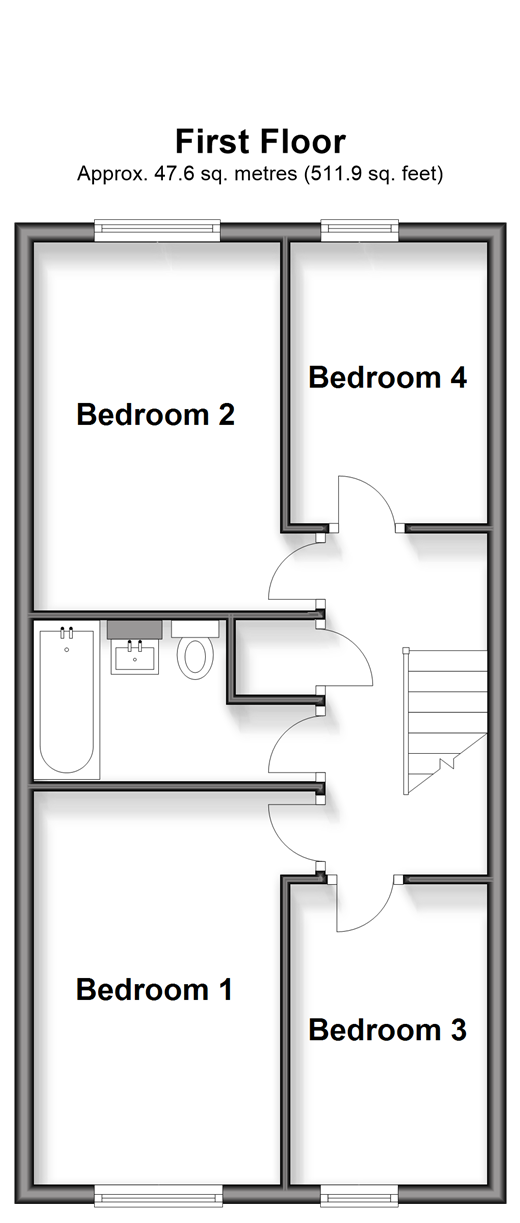 Pershore Close, Ilford floorplan