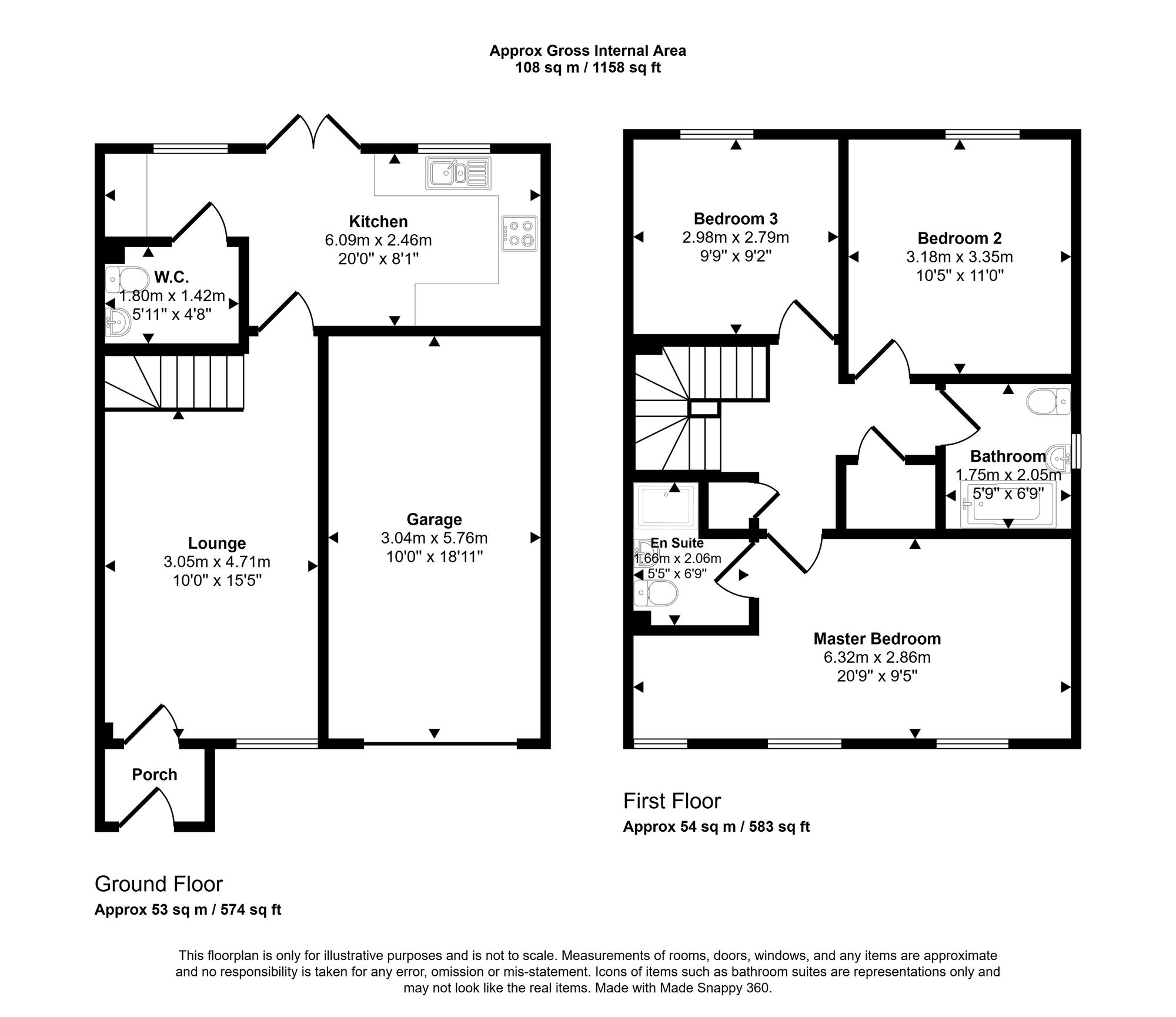 5 Clos Y Bont, Bridgend floorplan