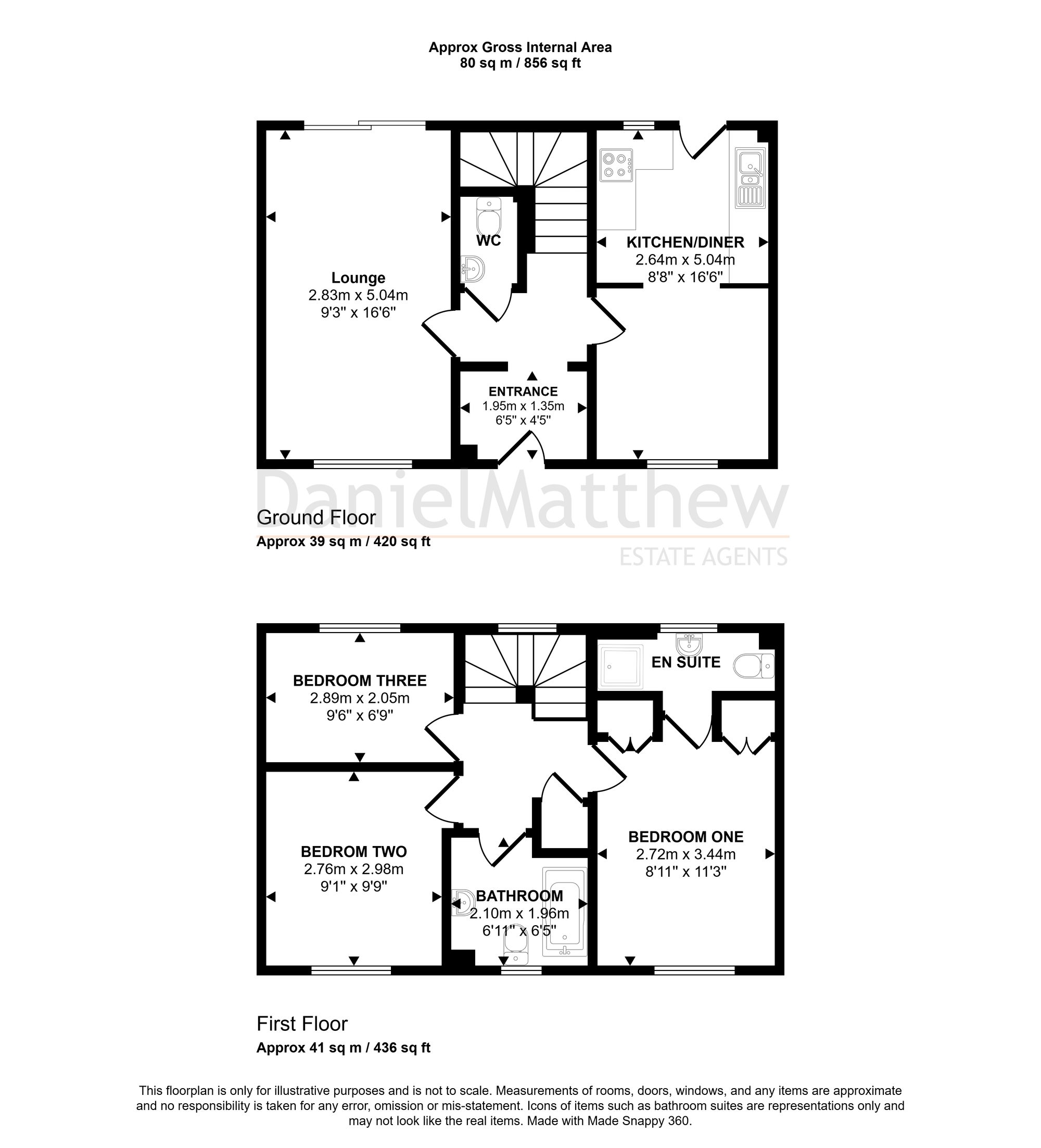 9 Underwood Place, Bridgend floorplan