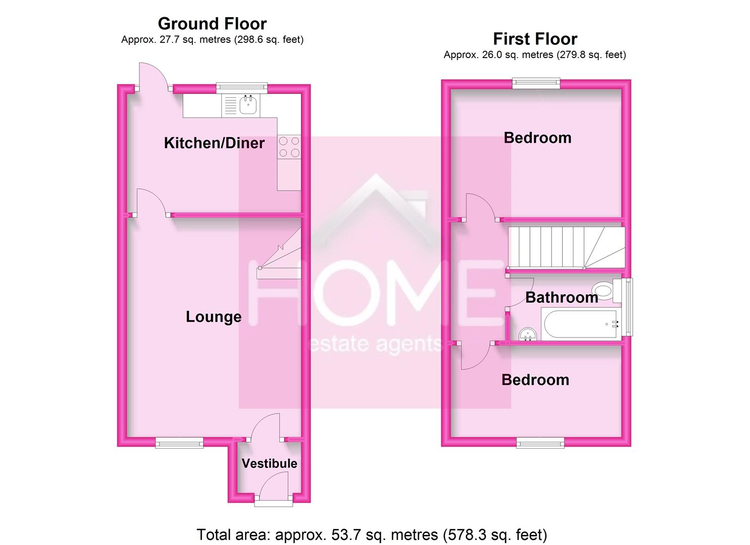 2 Bedrooms Semi-detached house for sale in Tideway Close, Salford M7