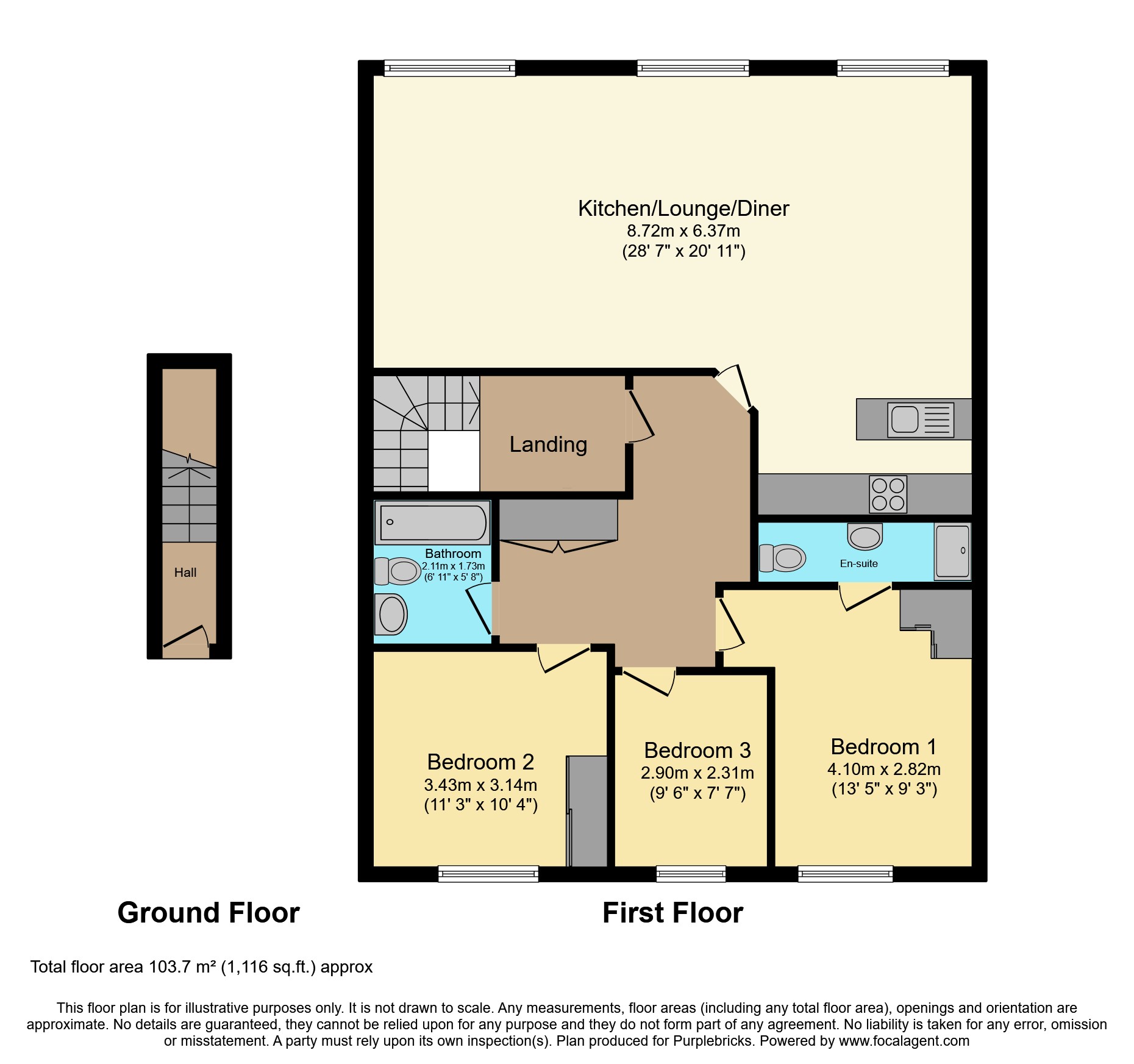 9b, Lower Bridge Street, Chester floorplan
