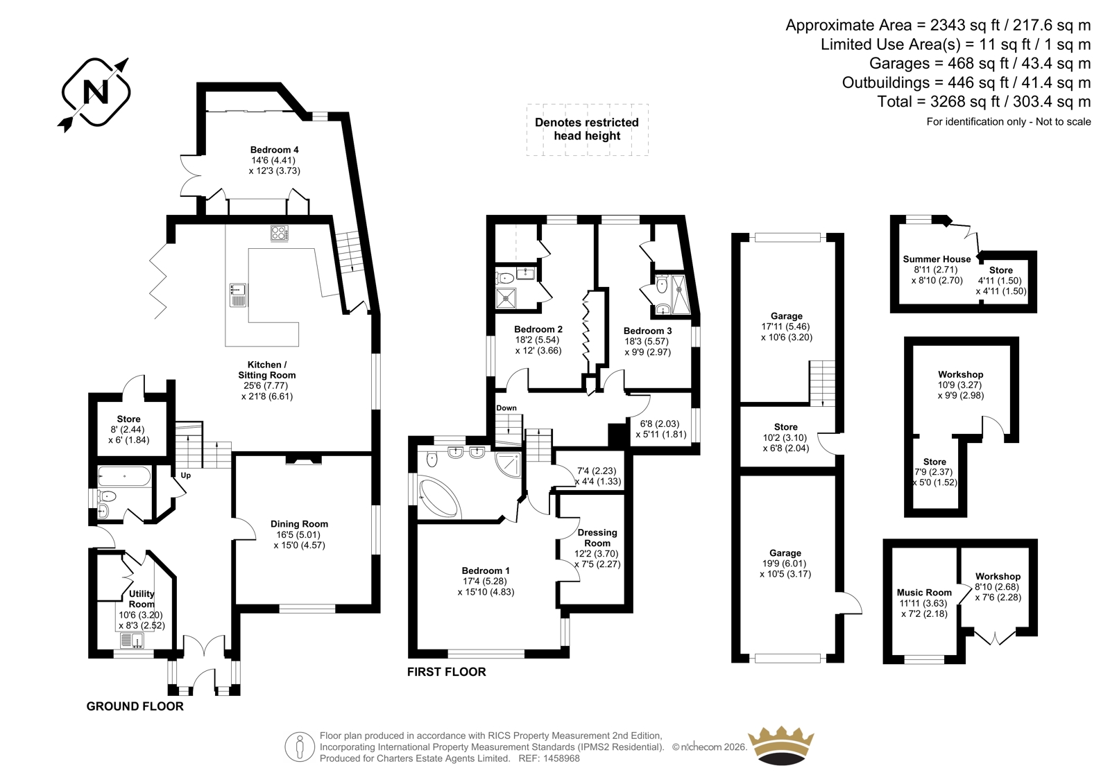 Fir Tree Lodge, 10, Hawthorn Lane, Southampton floorplan