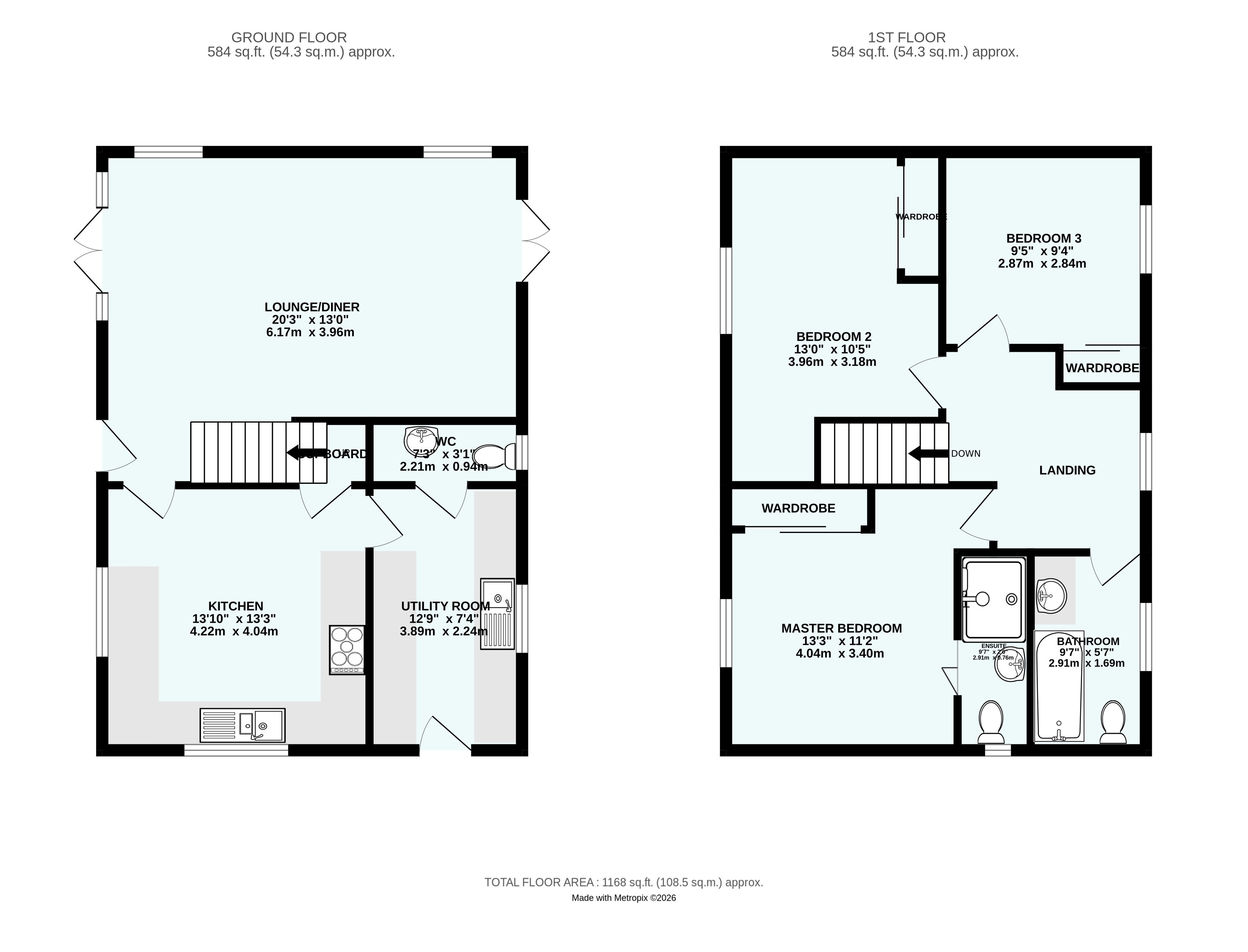Magoos,, Gweek, Cornwall floorplan