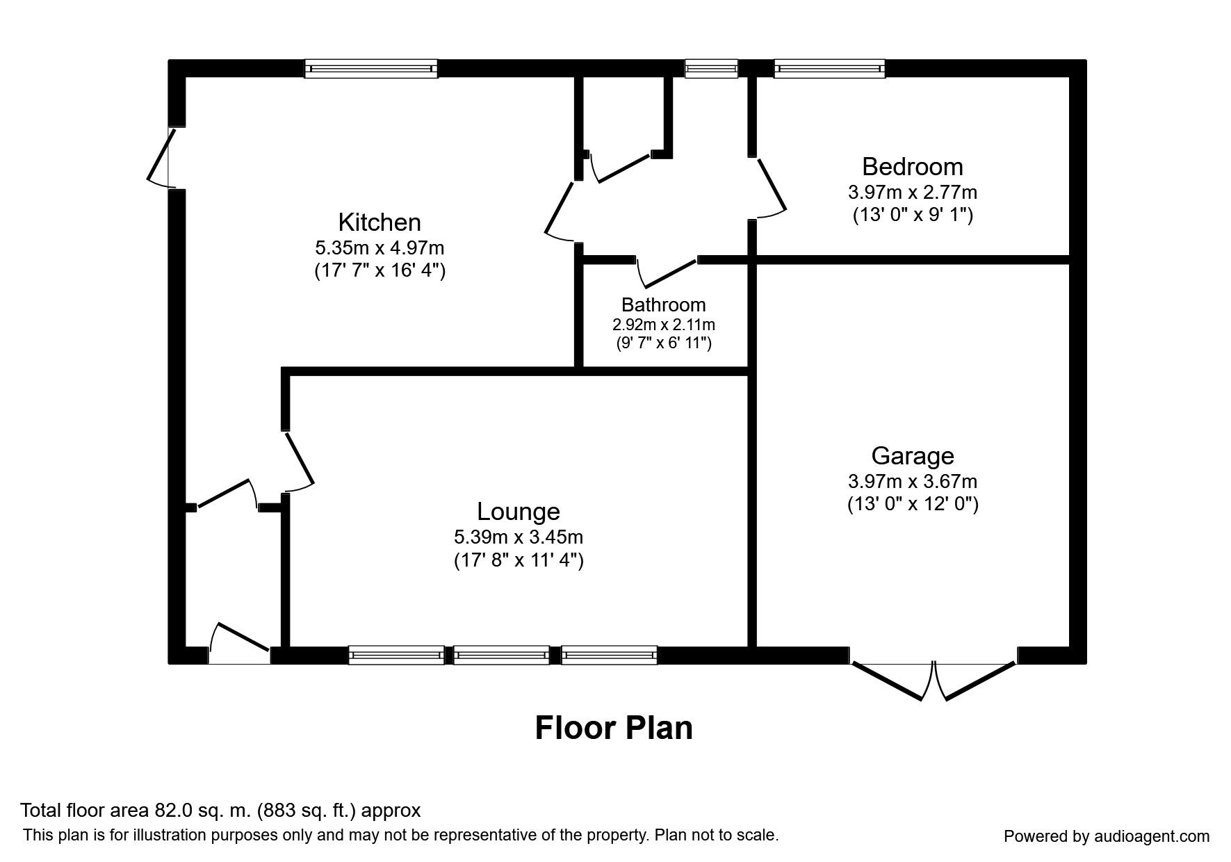 1 Bedrooms Bungalow to rent in Rushett Lane, Norton, Faversham ME13