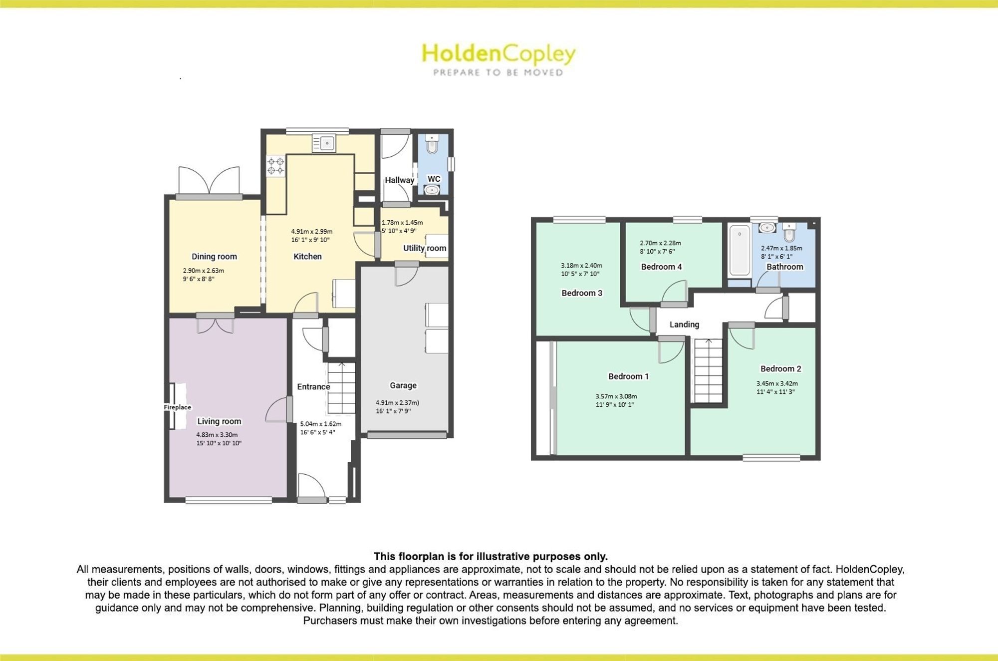 1 Hollinwell Court, Nottingham floorplan