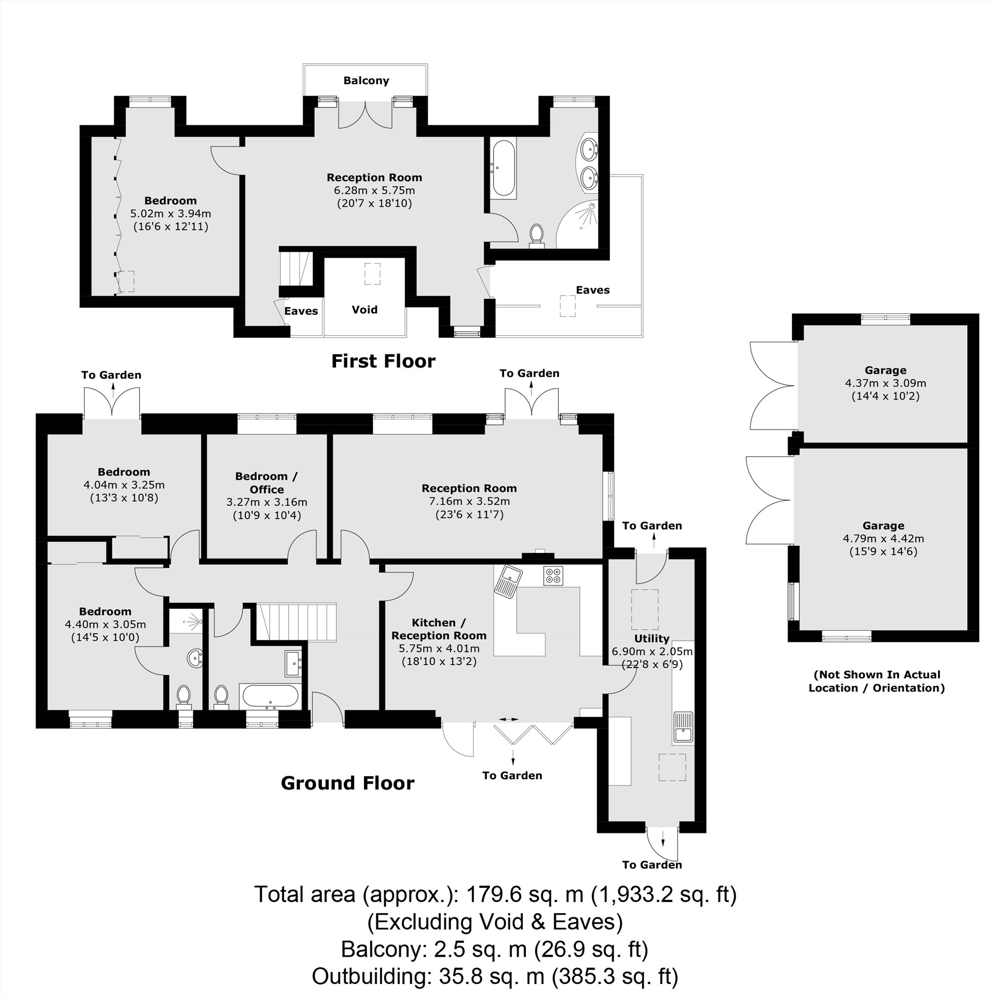 25, Riverside, Egham floorplan
