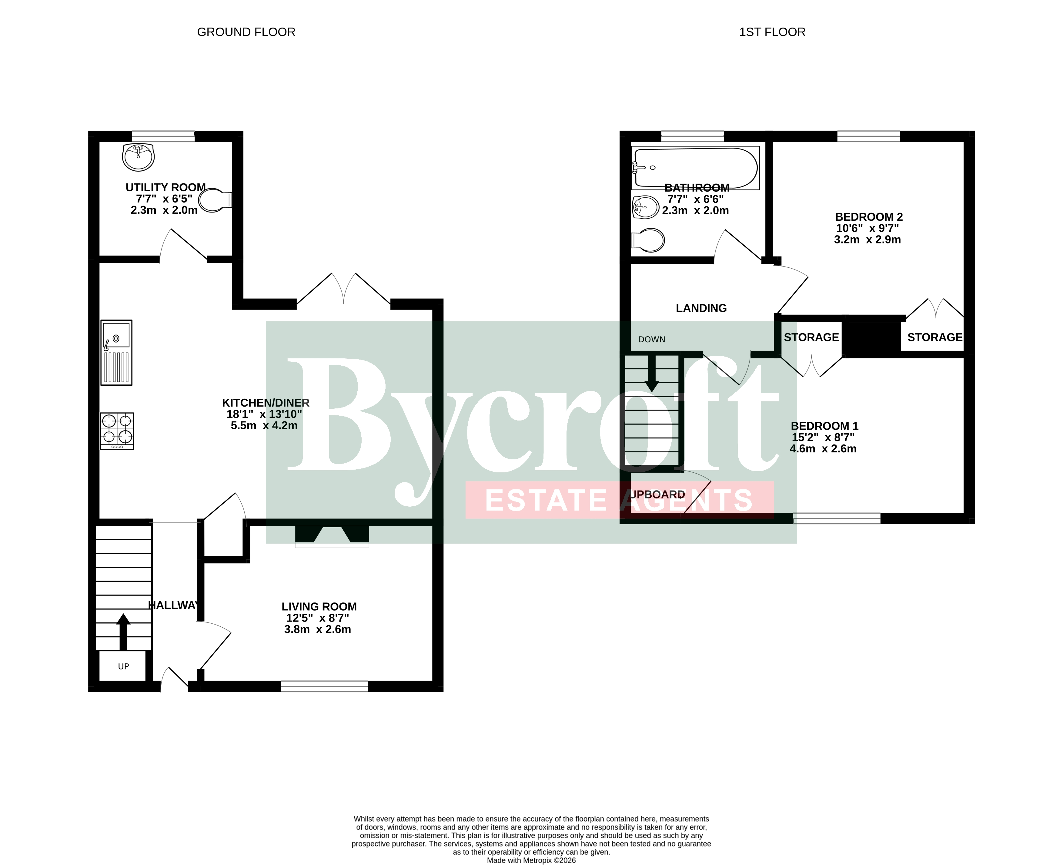 13, St. Antonys Avenue, Great Yarmouth floorplan