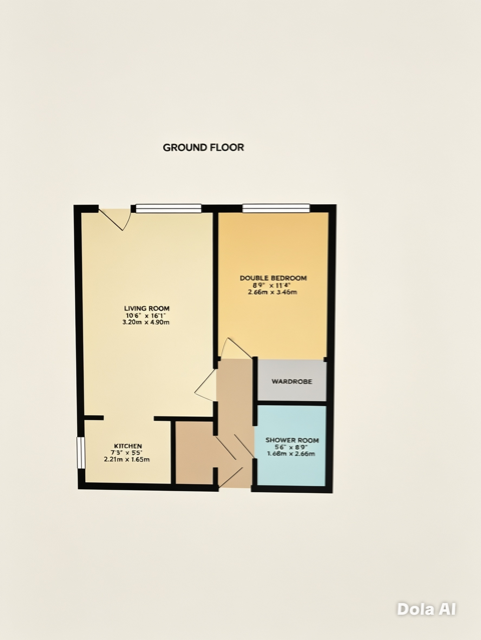 Flat 1, Homeglade House, St. Johns Road, Eastbourne floorplan