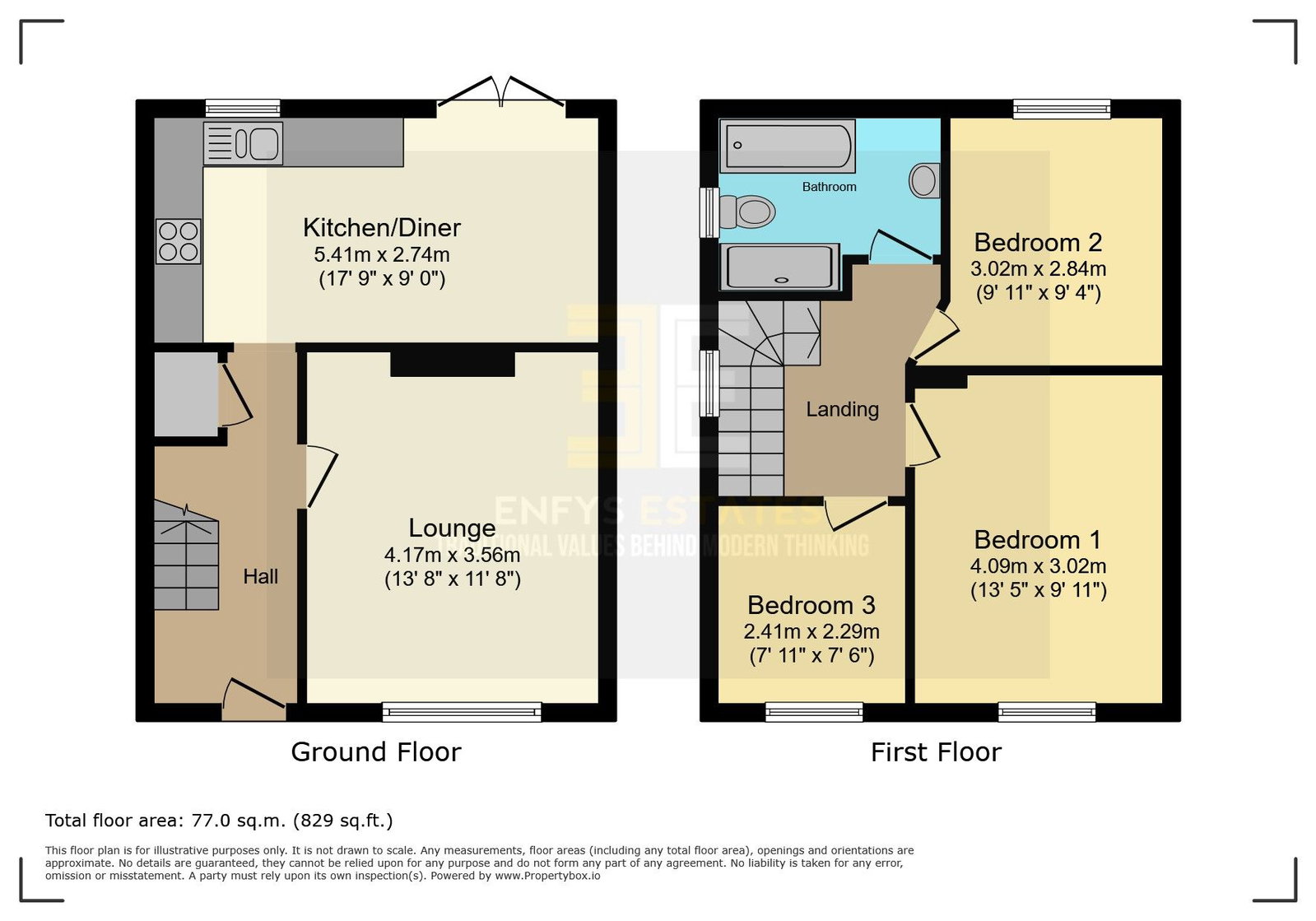 5, Pendyffryn, Llandudno Junction floorplan