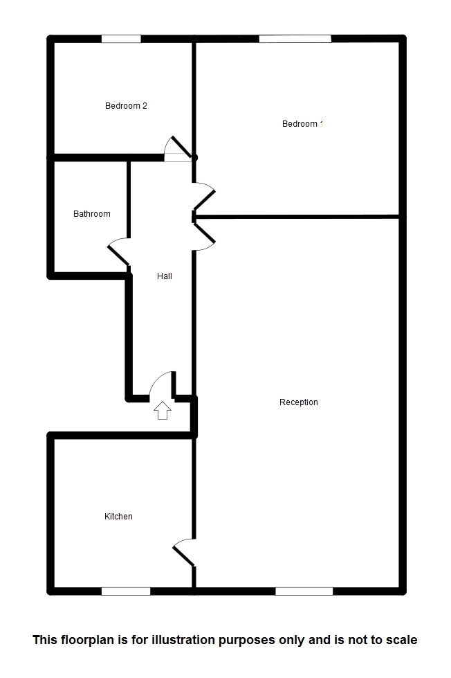 2 Bedrooms Flat to rent in Windsor Road, London W5